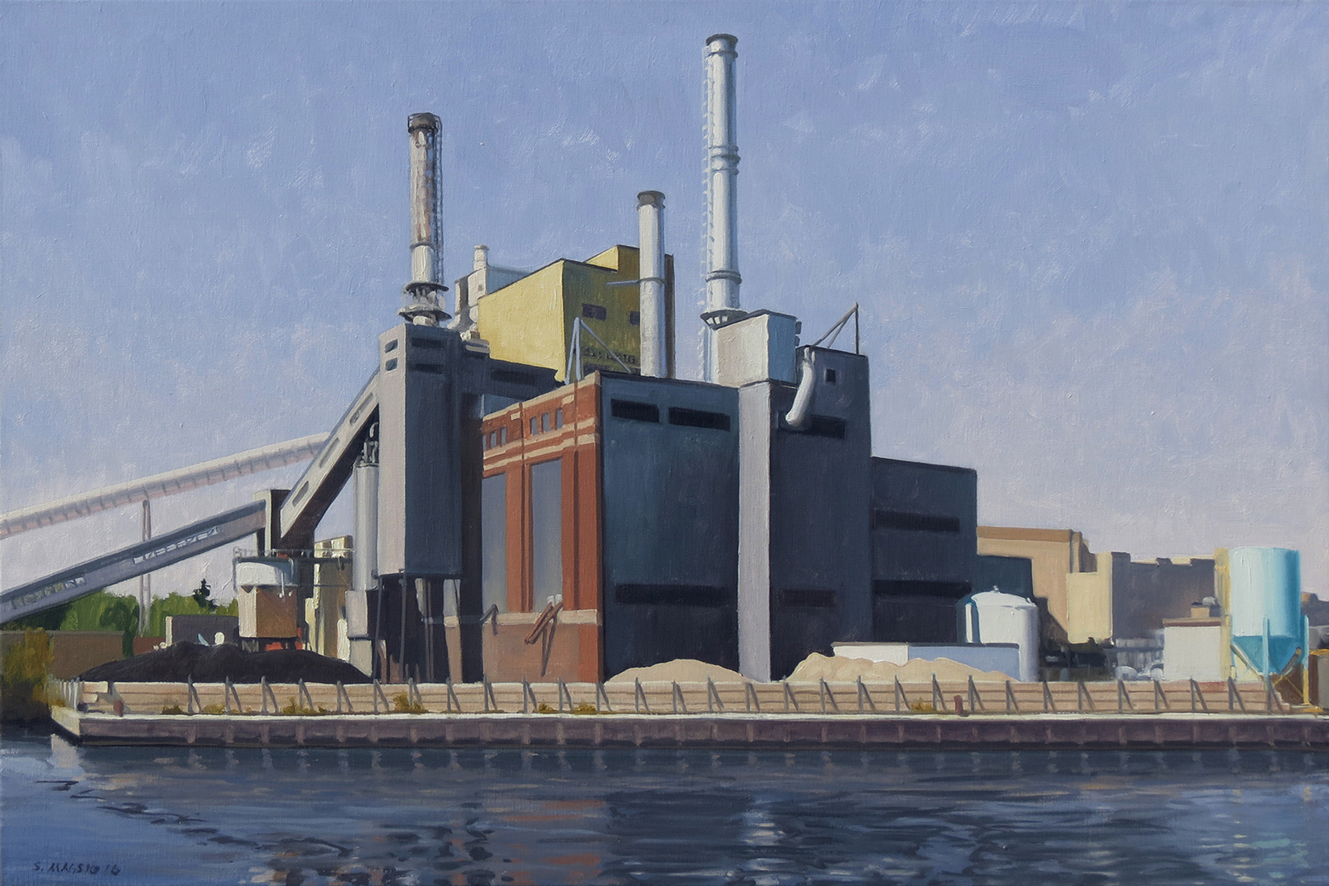 Downriver Power Plant by Stephen Magsig