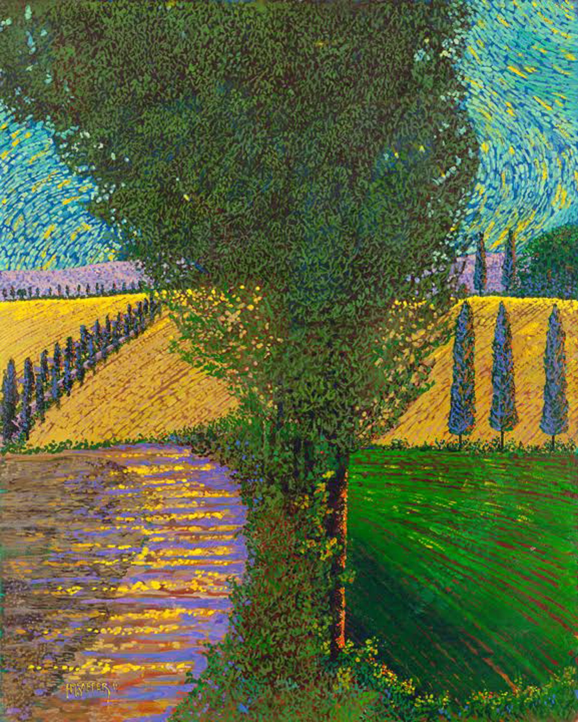 Tuscany Path by H. M. Saffer II