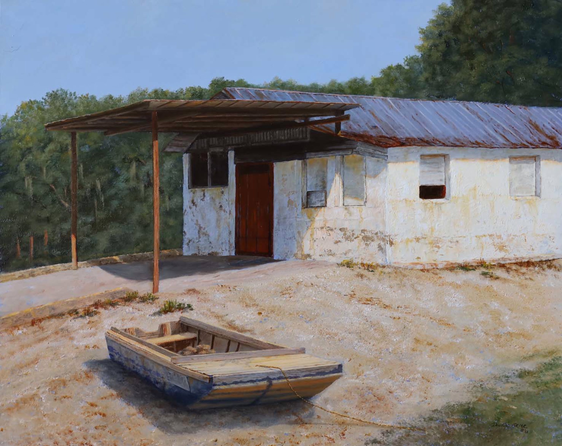 Oyster Factory, Creekside by Douglas Grier