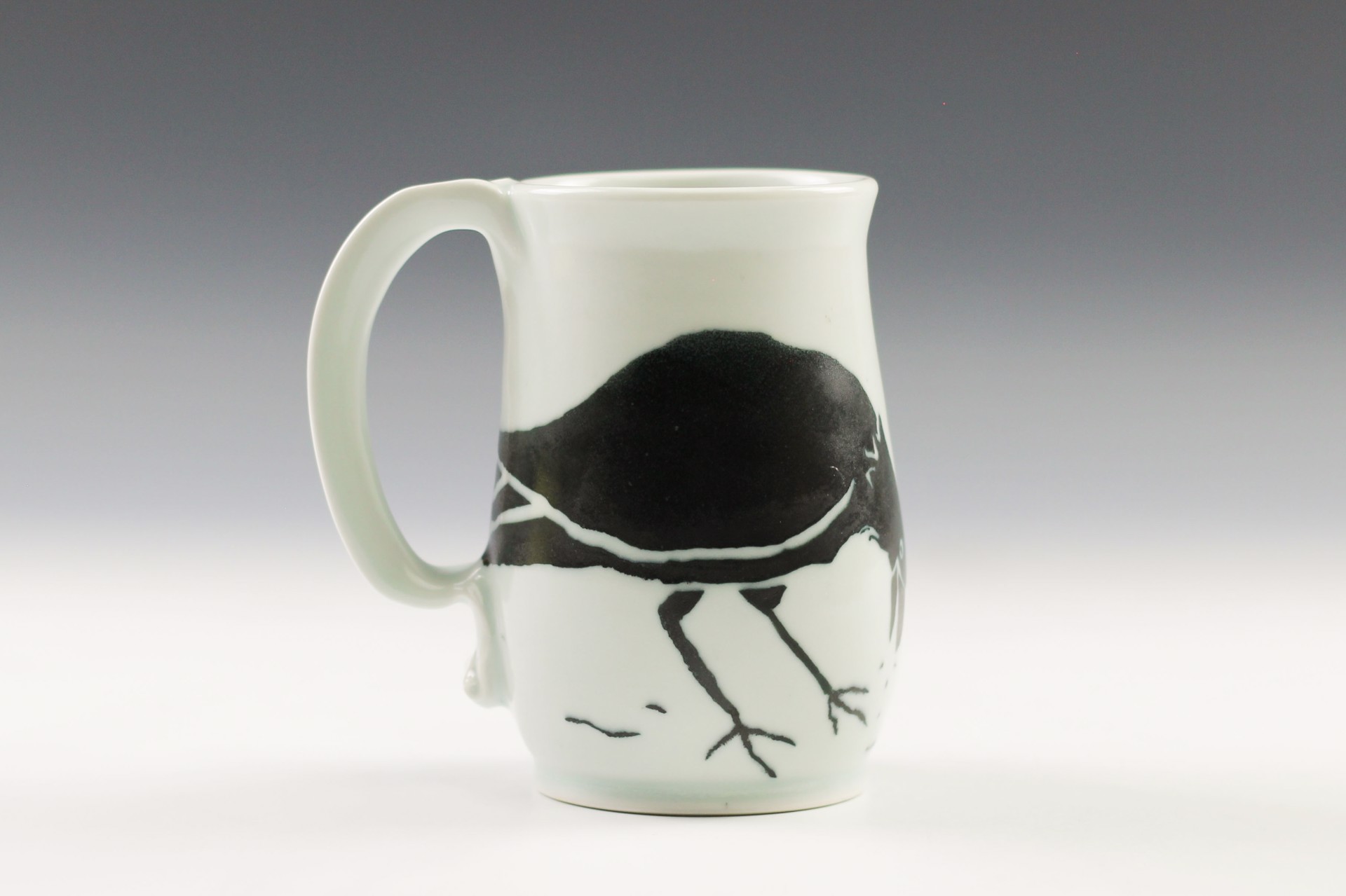 Crow Mug by Joanne Kirkland