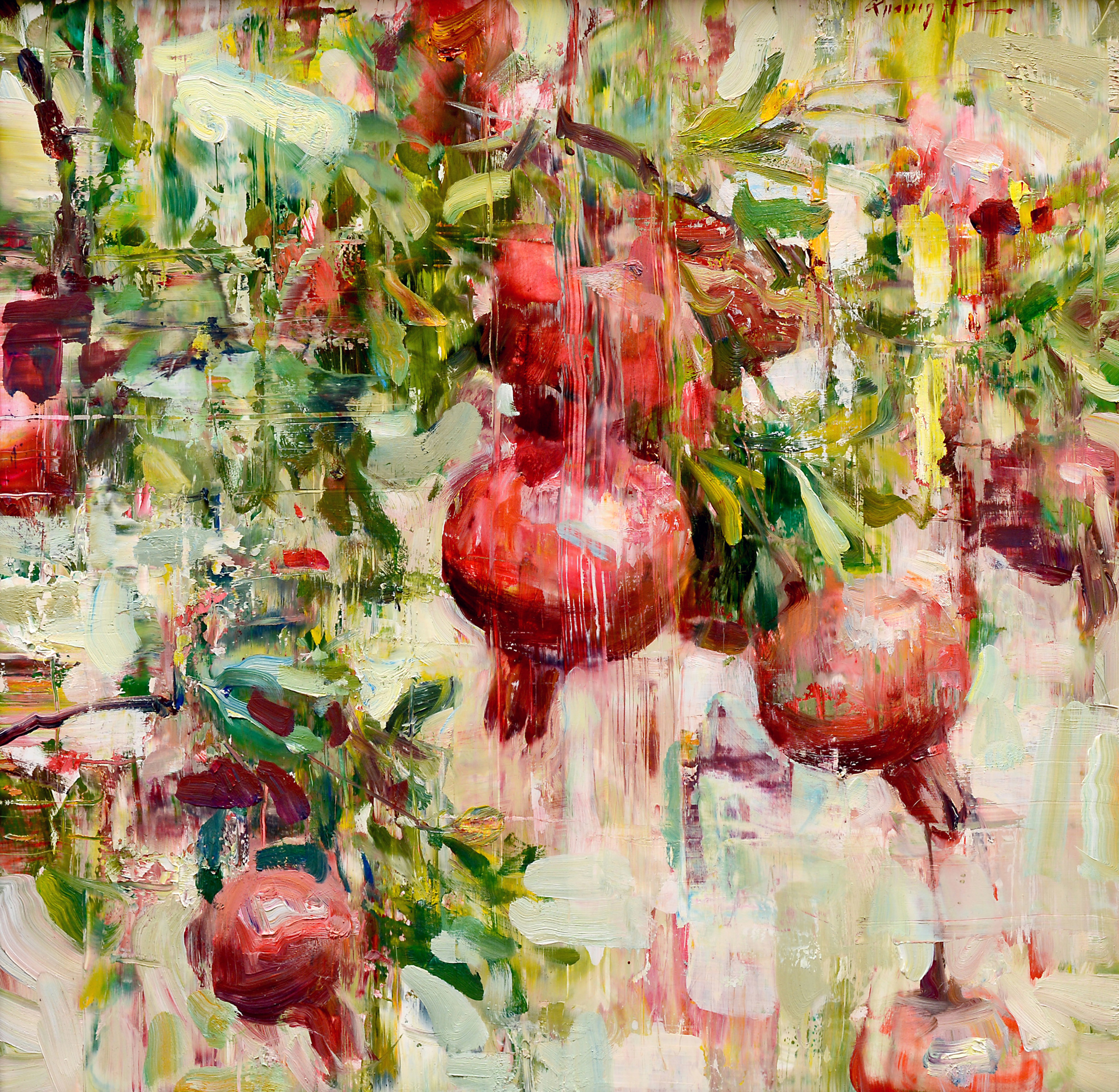 Pomegranates by Quang Ho