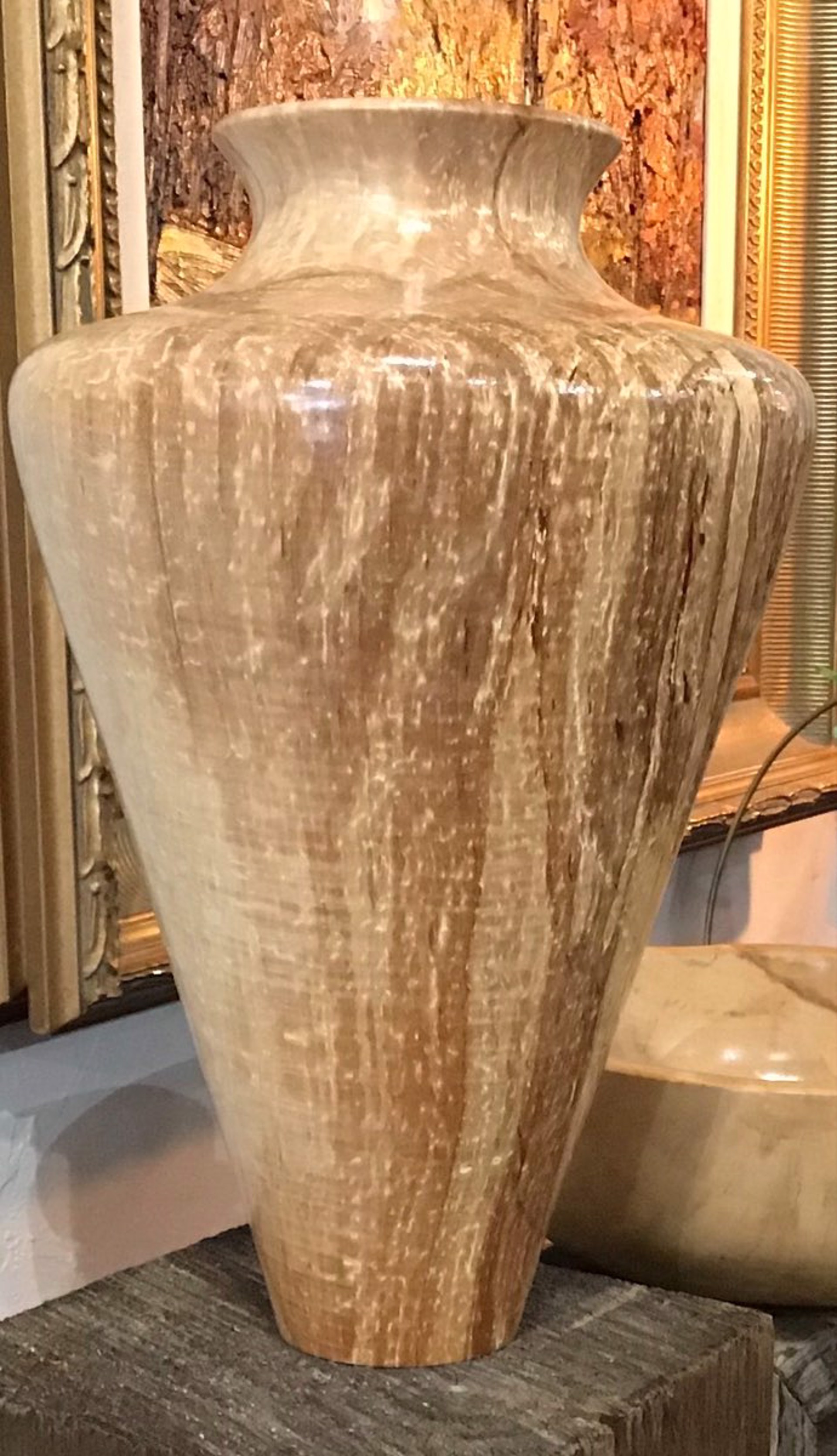 Spalted Maple Vase by Brian Higgins
