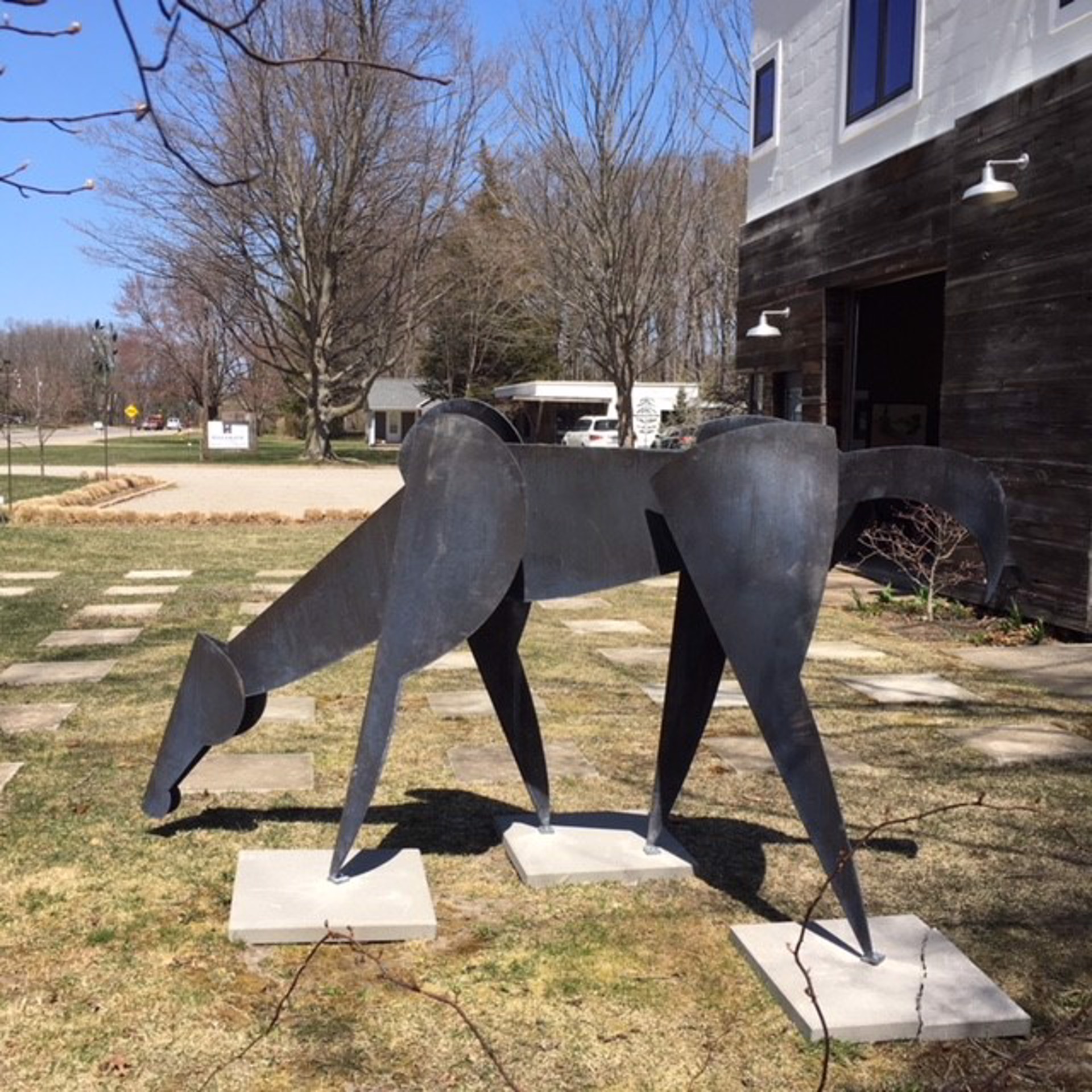 Grazing Horse (outdoor) by Barry Harrison