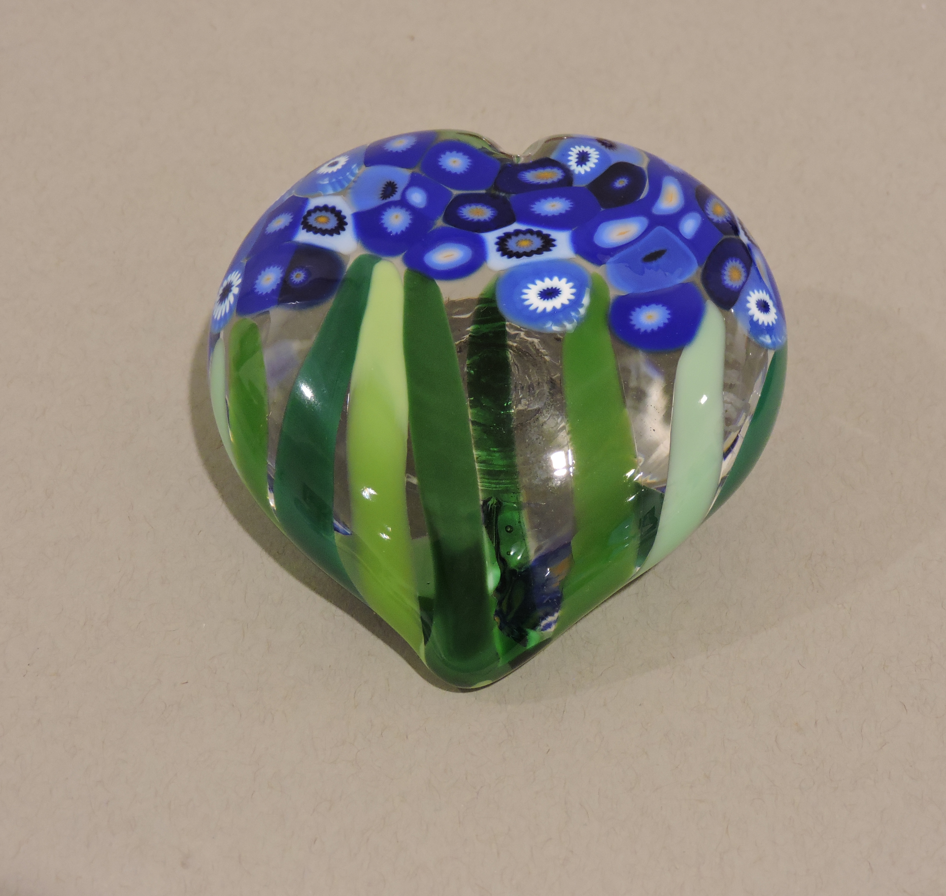 Heart paperweight by Mad Art Studios