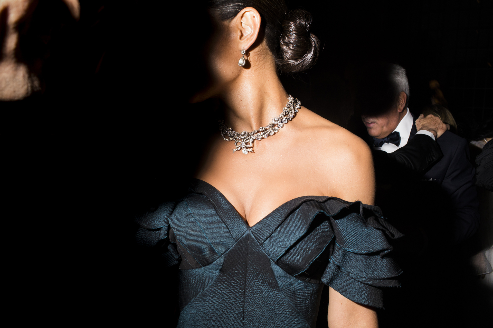 The Necklace (Katie Holmes at the Met Gala) by Landon Nordeman
