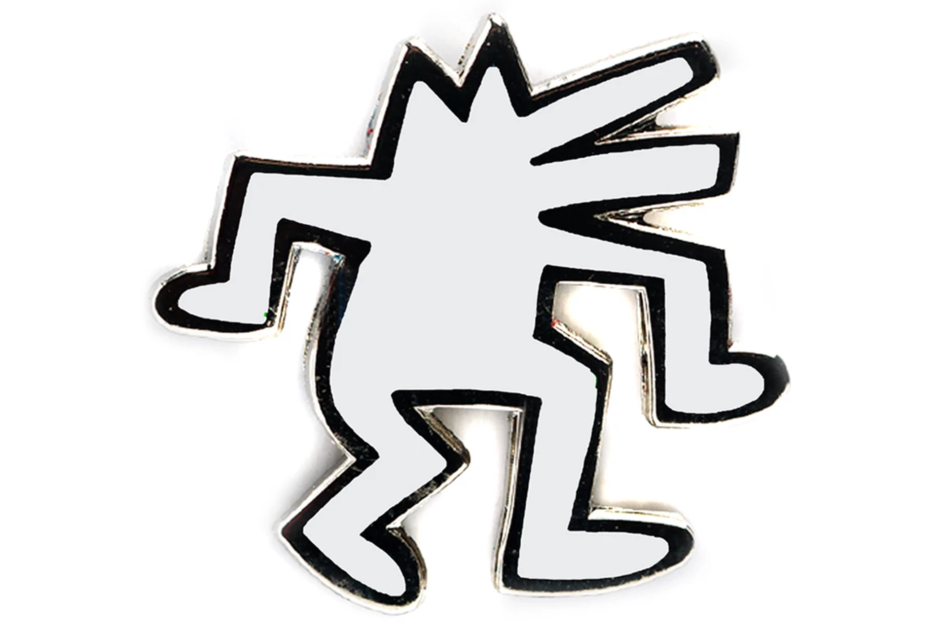 Keith Haring - Dancing Dog Pin by Keith Haring