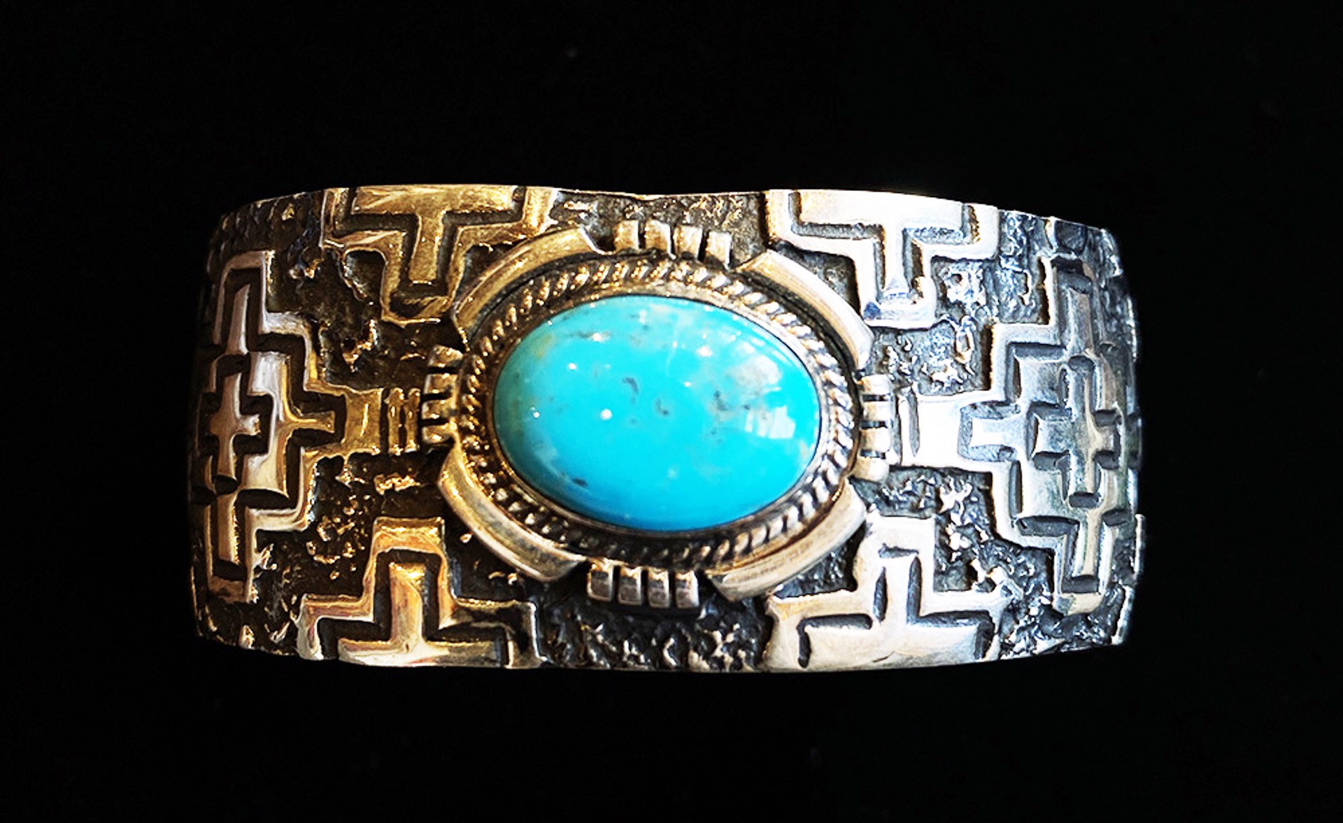 Turquoise Cuff by Artist Unknown