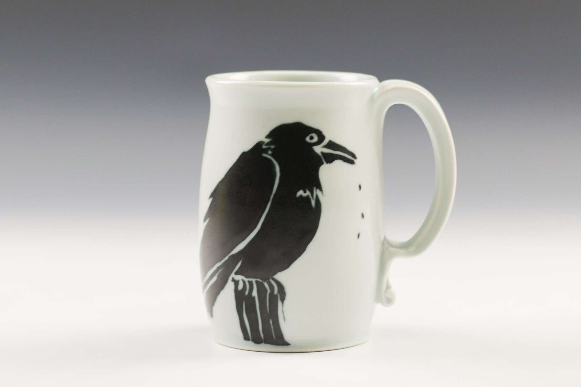 Crow Mug by Joanne Kirkland
