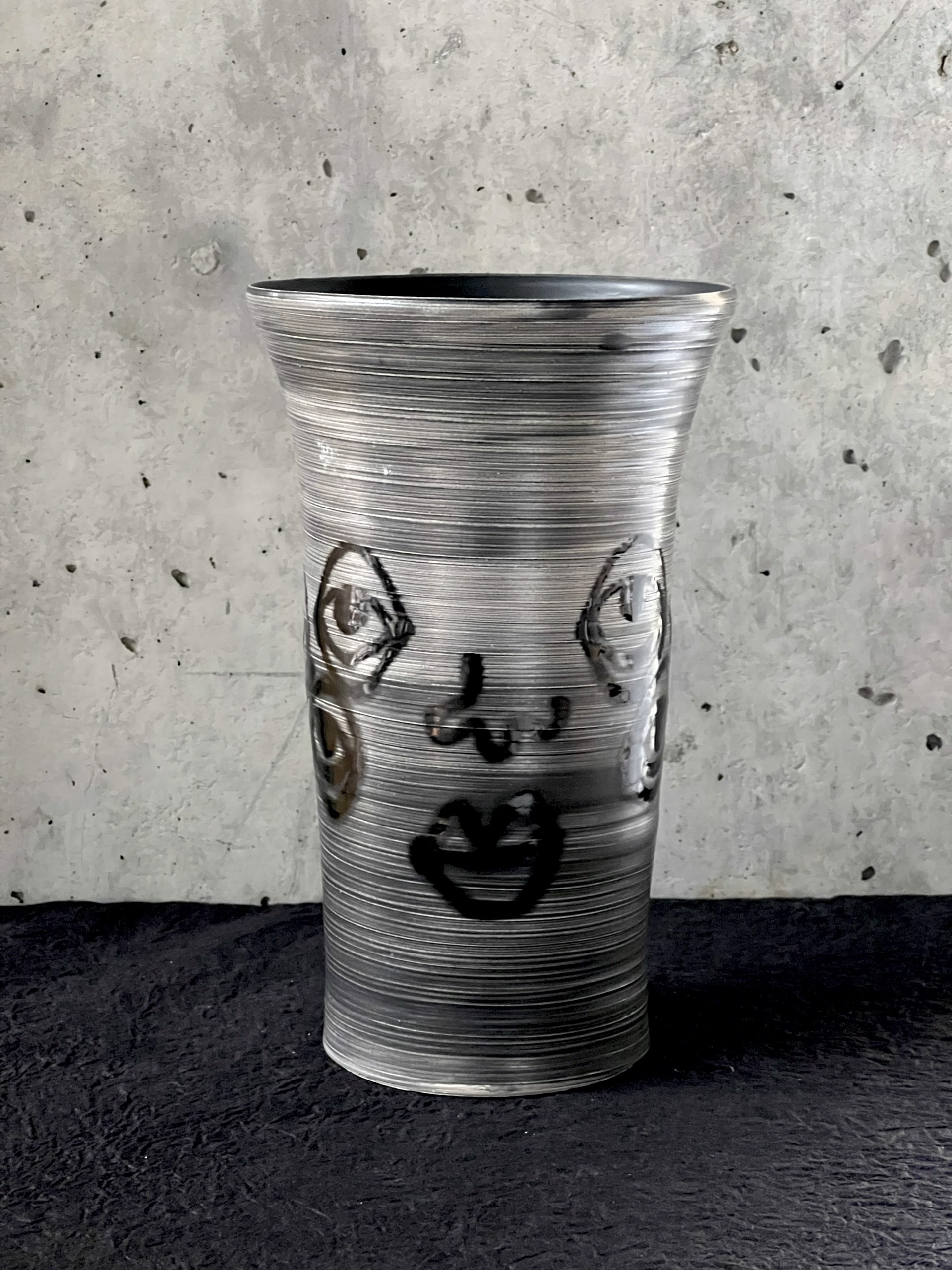 Grey Lady Hummel Vase by Sarah Hummel Jones