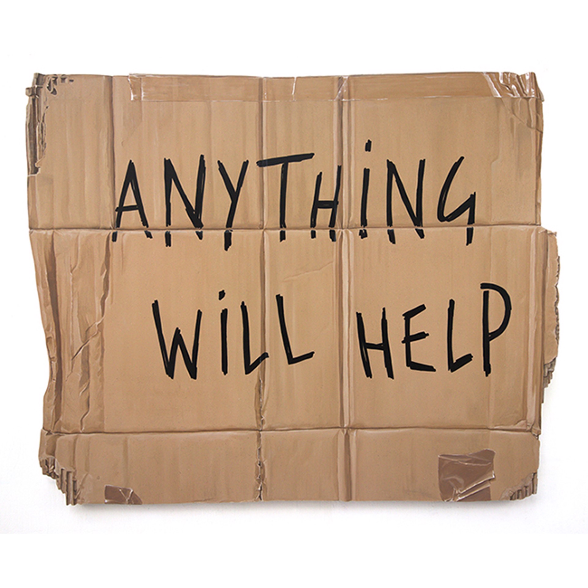 Anything Will Help by Leon Keer