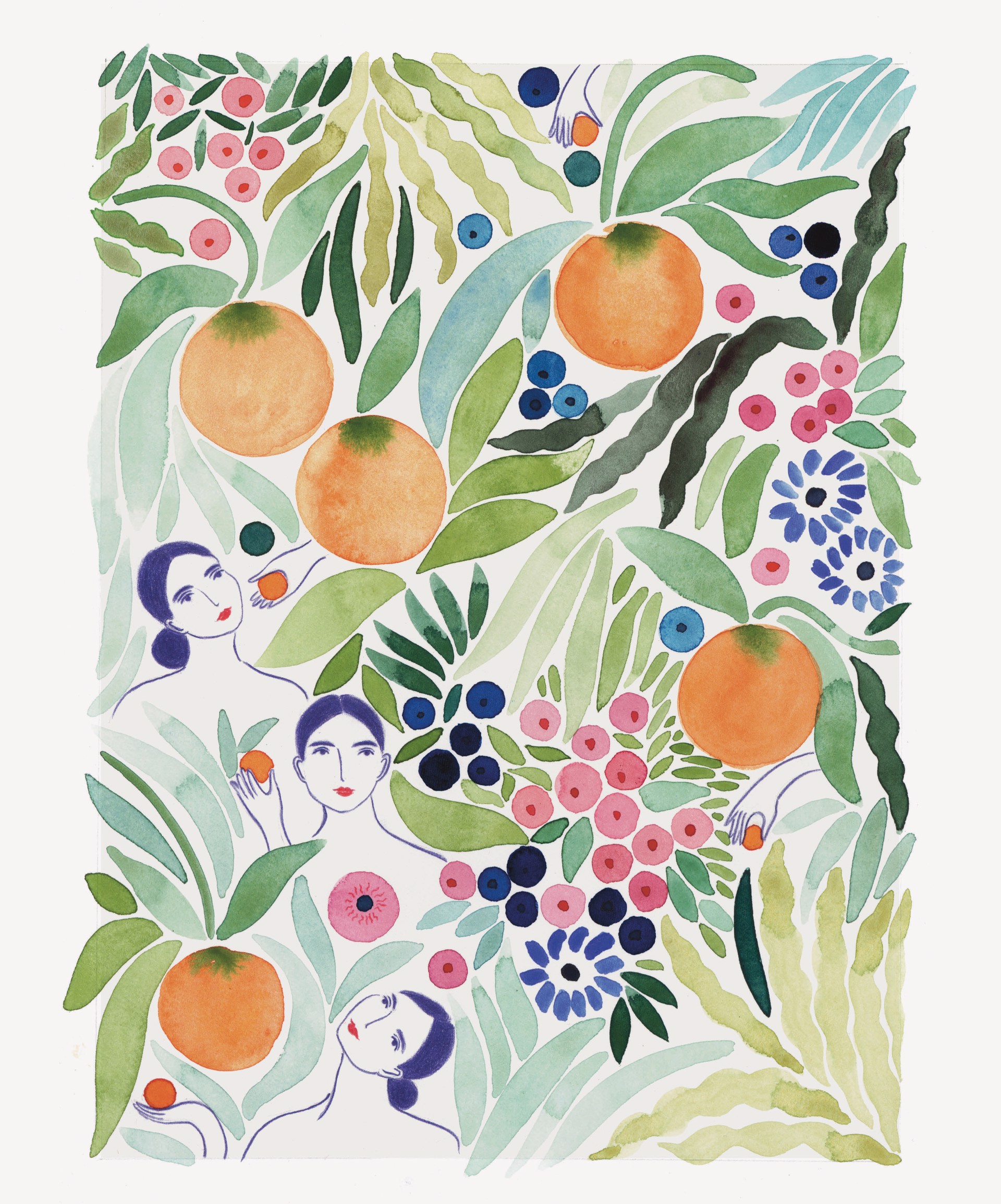 Fruit Ladies by Anine Cecilie Iversen