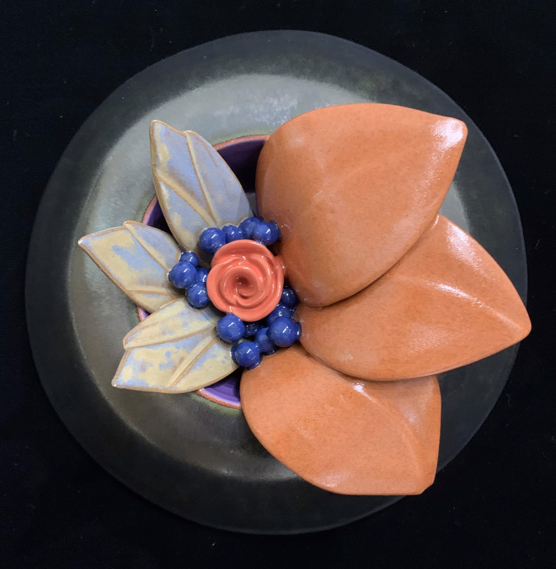 Botanical Wall Tile by Glenda Guion