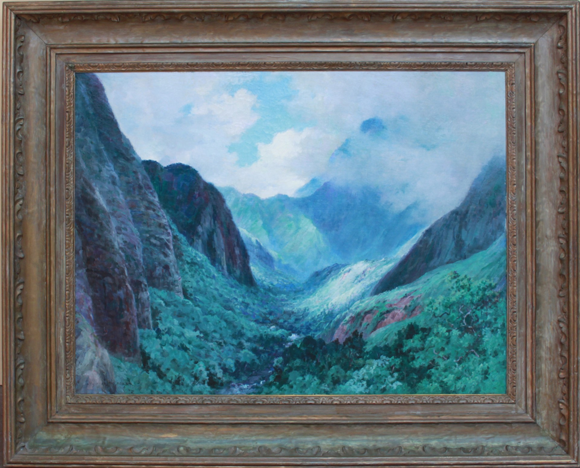 Iao Valley, Maui by D. Howard Hitchcock