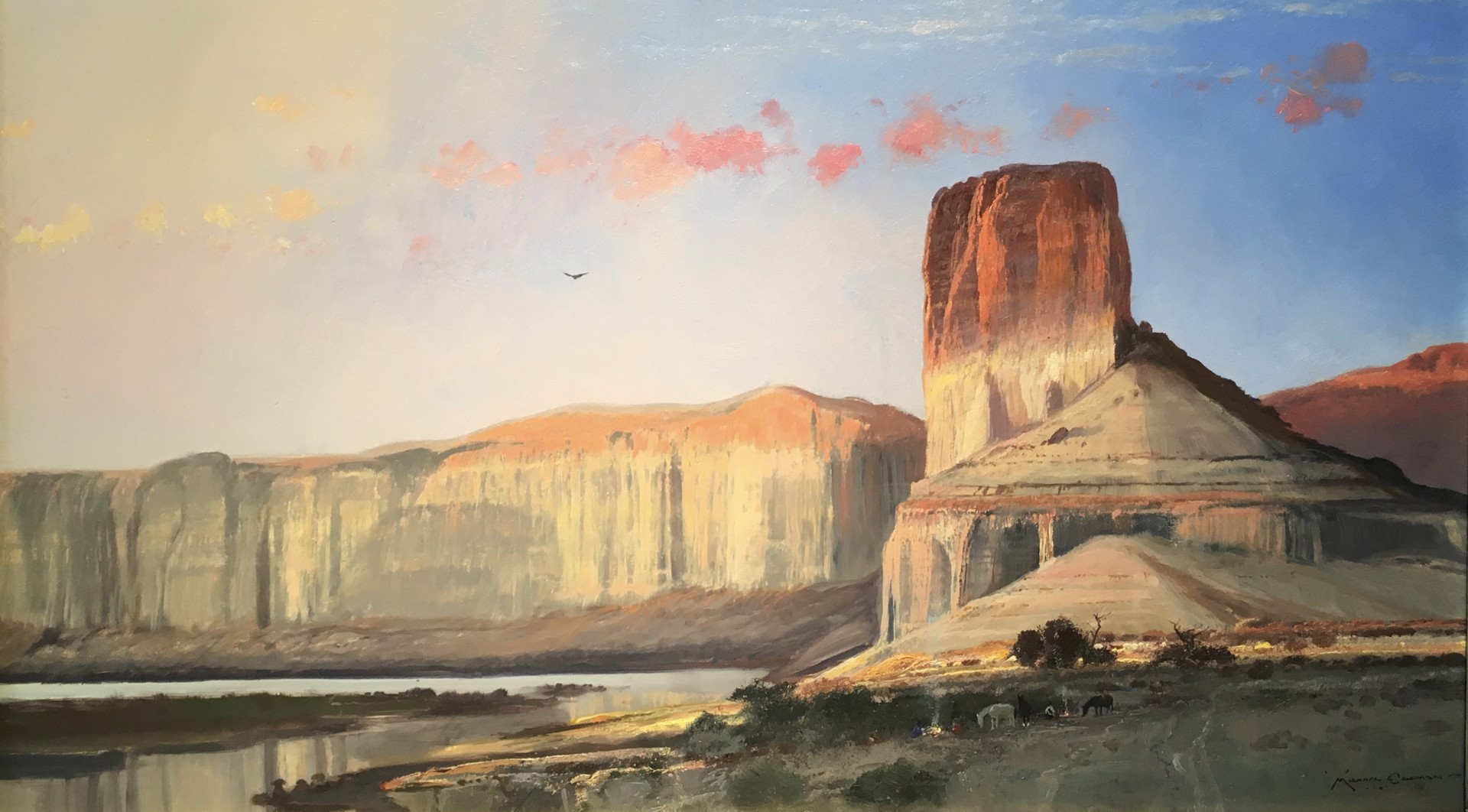 GREEN RIVER, WYOMING by Michael Coleman Montana Trails Gallery