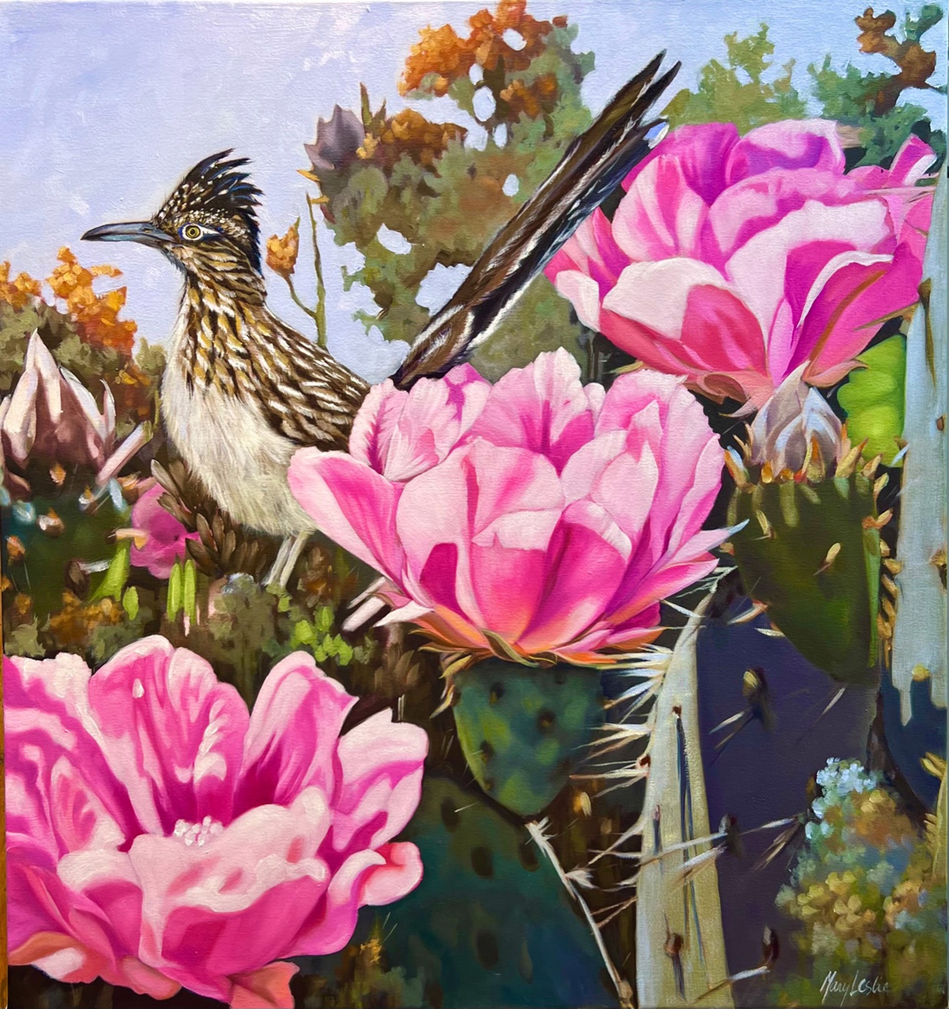 Blossom Hoppin by Mary Leslie