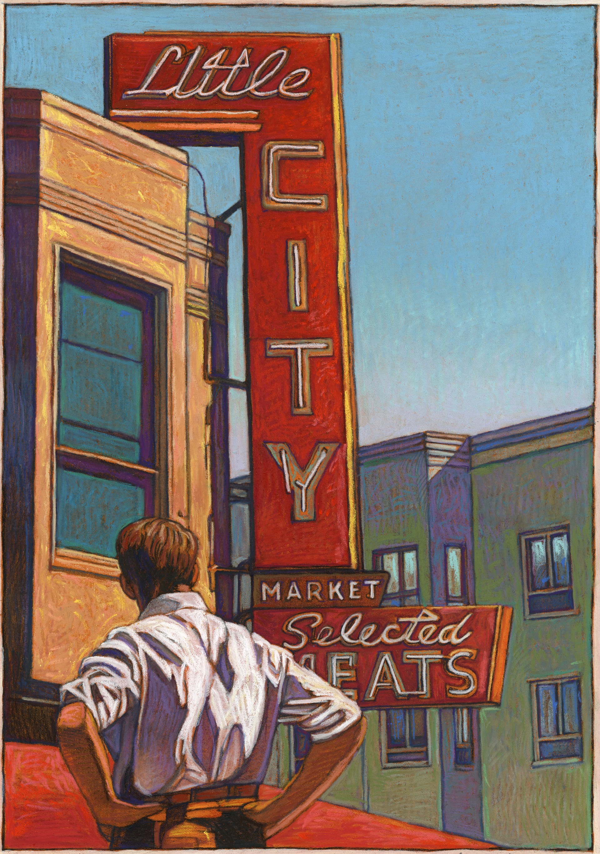 Little City Market: Reflections on Mid-20th Century San Francisco by Miles Hyman