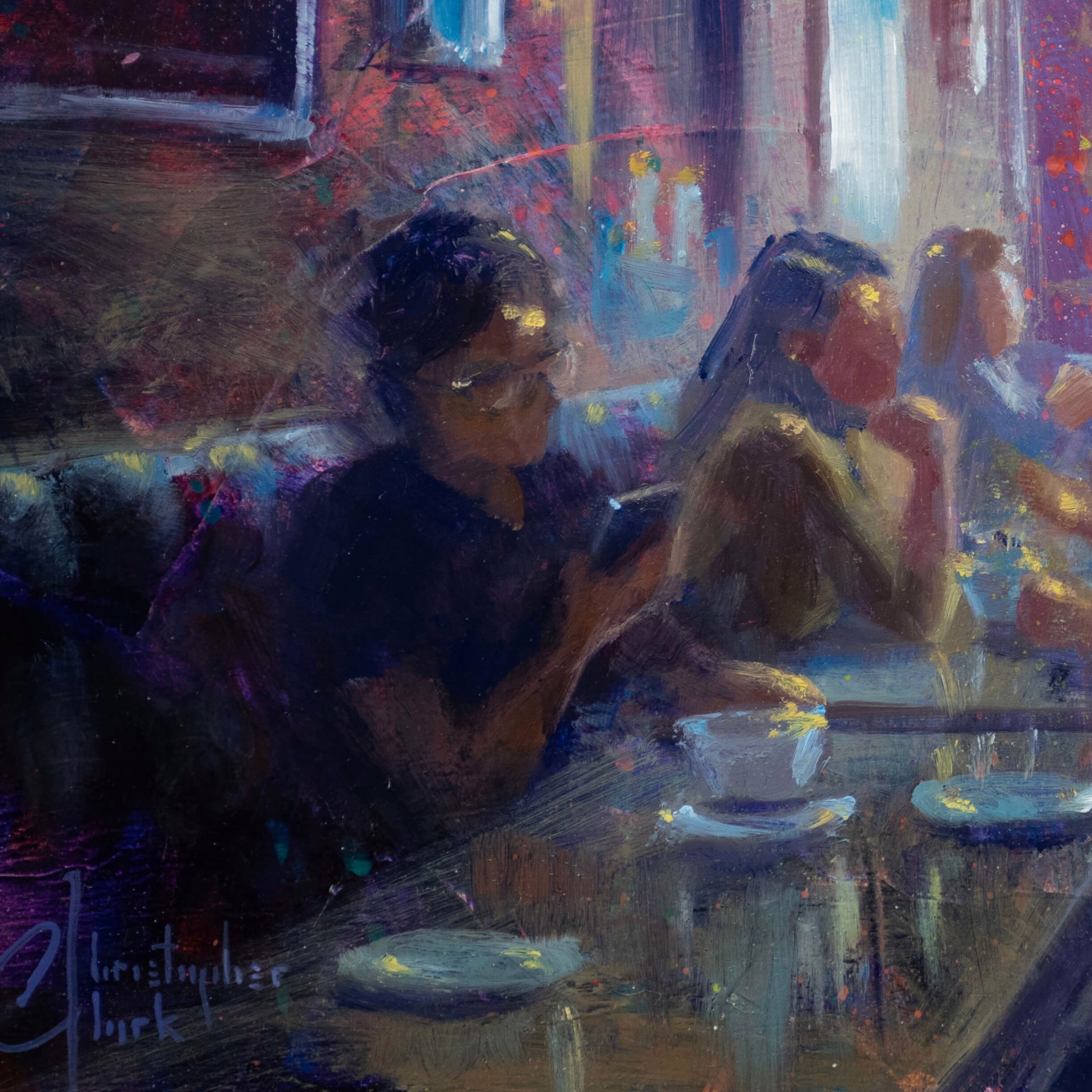 Florence Cafe by Christopher Clark