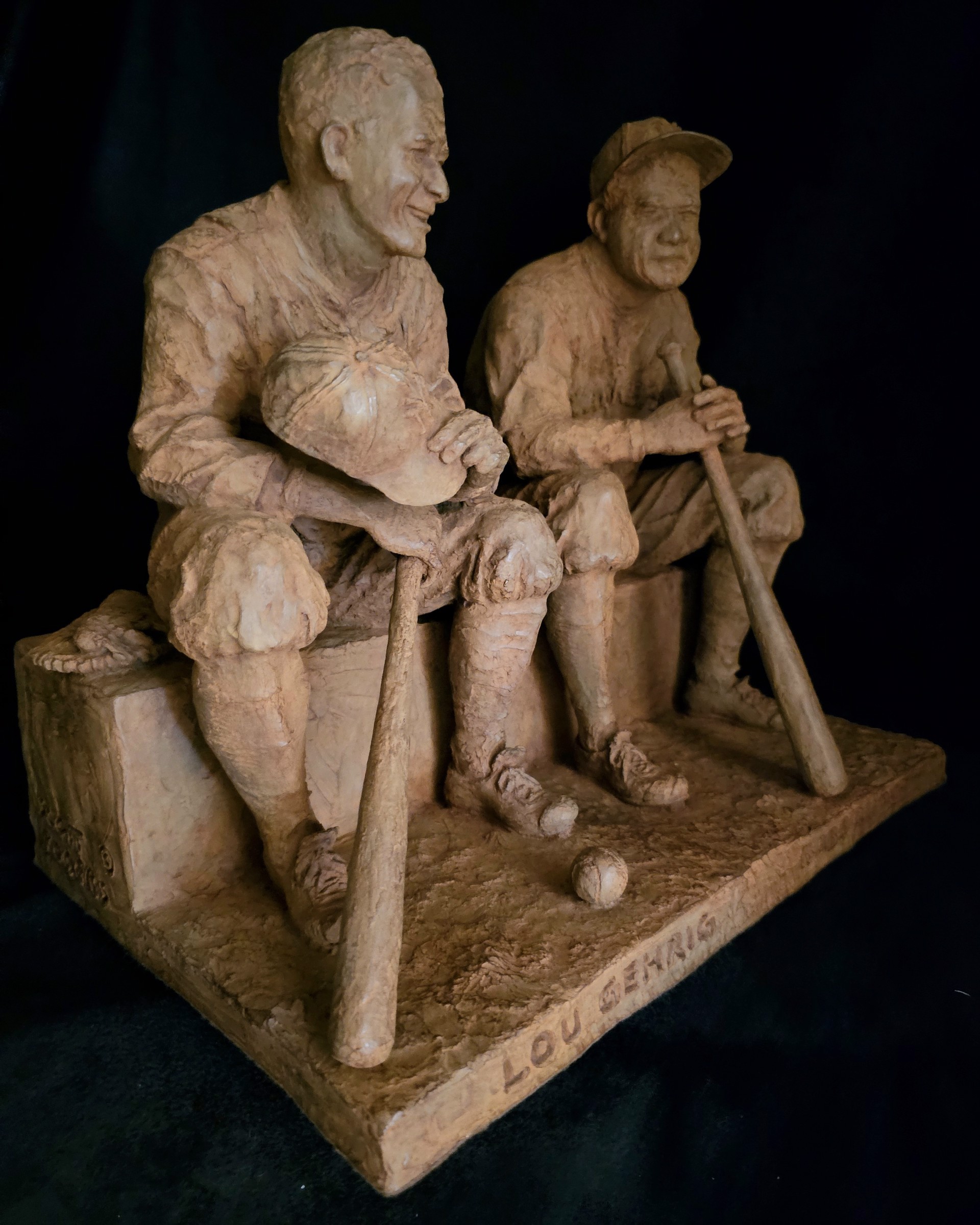 Babe & Lou (Maquette Size) (Edition of 30) by Scott Rogers