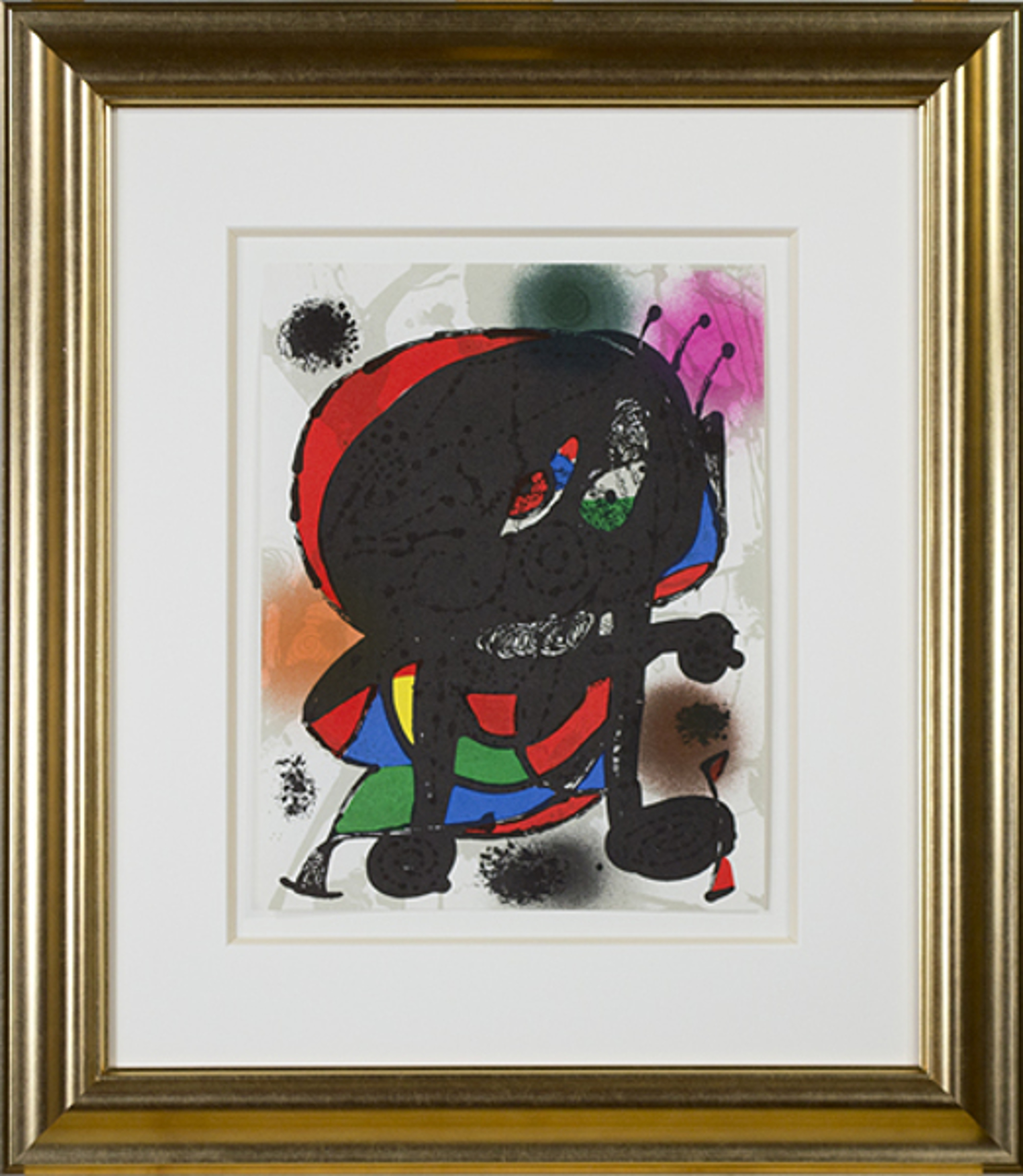 Original Lithograph III from "Miro Lithographs III, Maeght Publisher" by Joan Miró