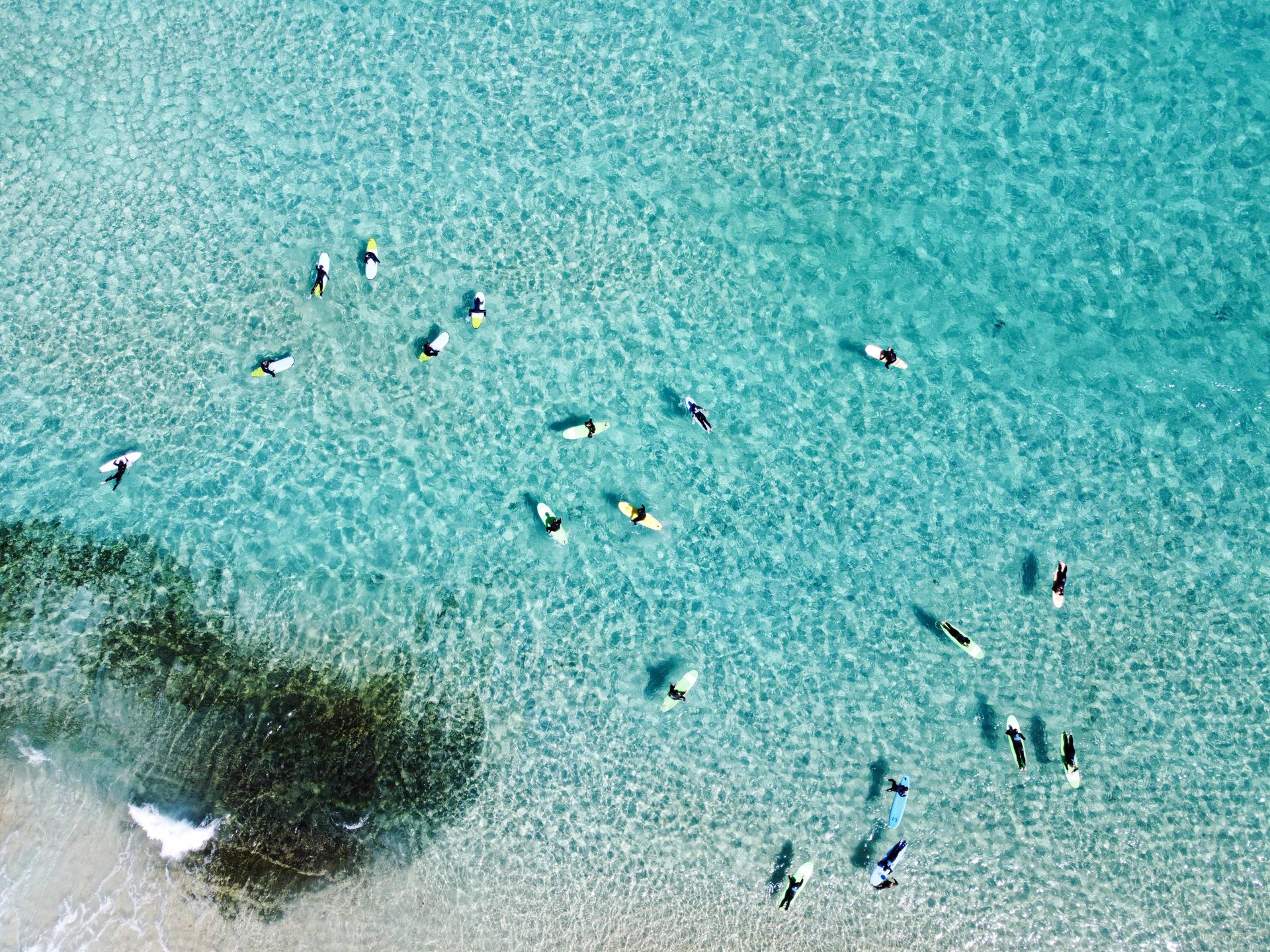 Surfer #3- Multiple Sizes Available Upon Request- Aerial Scapes Edition of 5 by Raffaele Ferrari