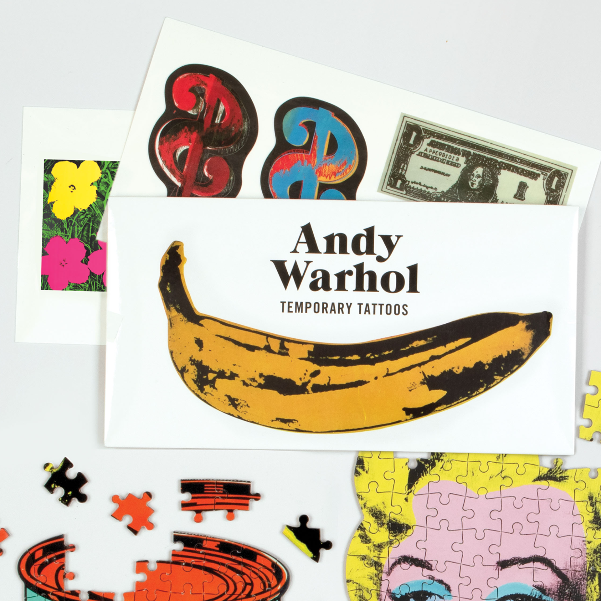 Andy Warhol Temporary Tattoo Set by Andy Warhol