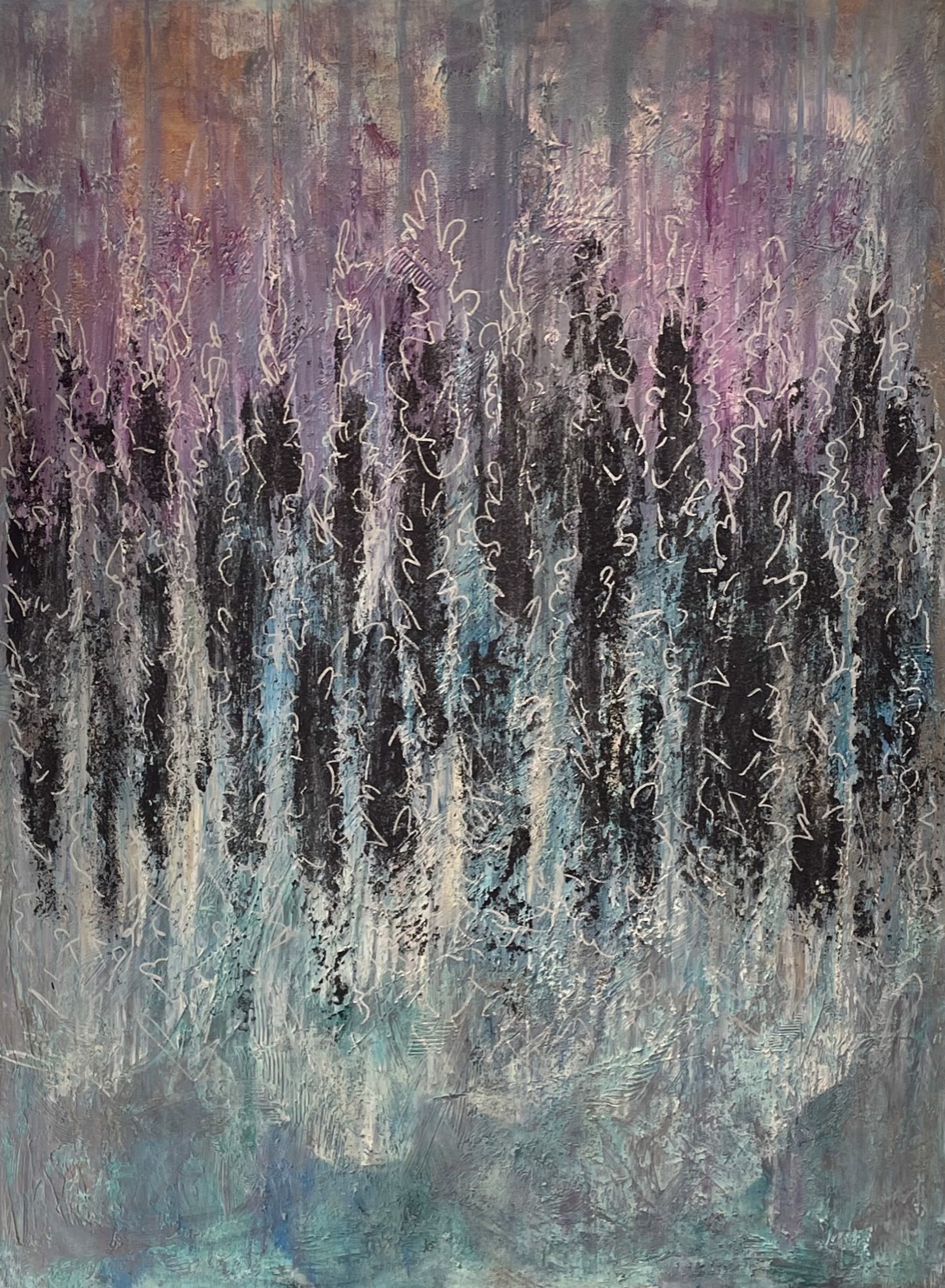 In Fields of Lavender by Keri Davis