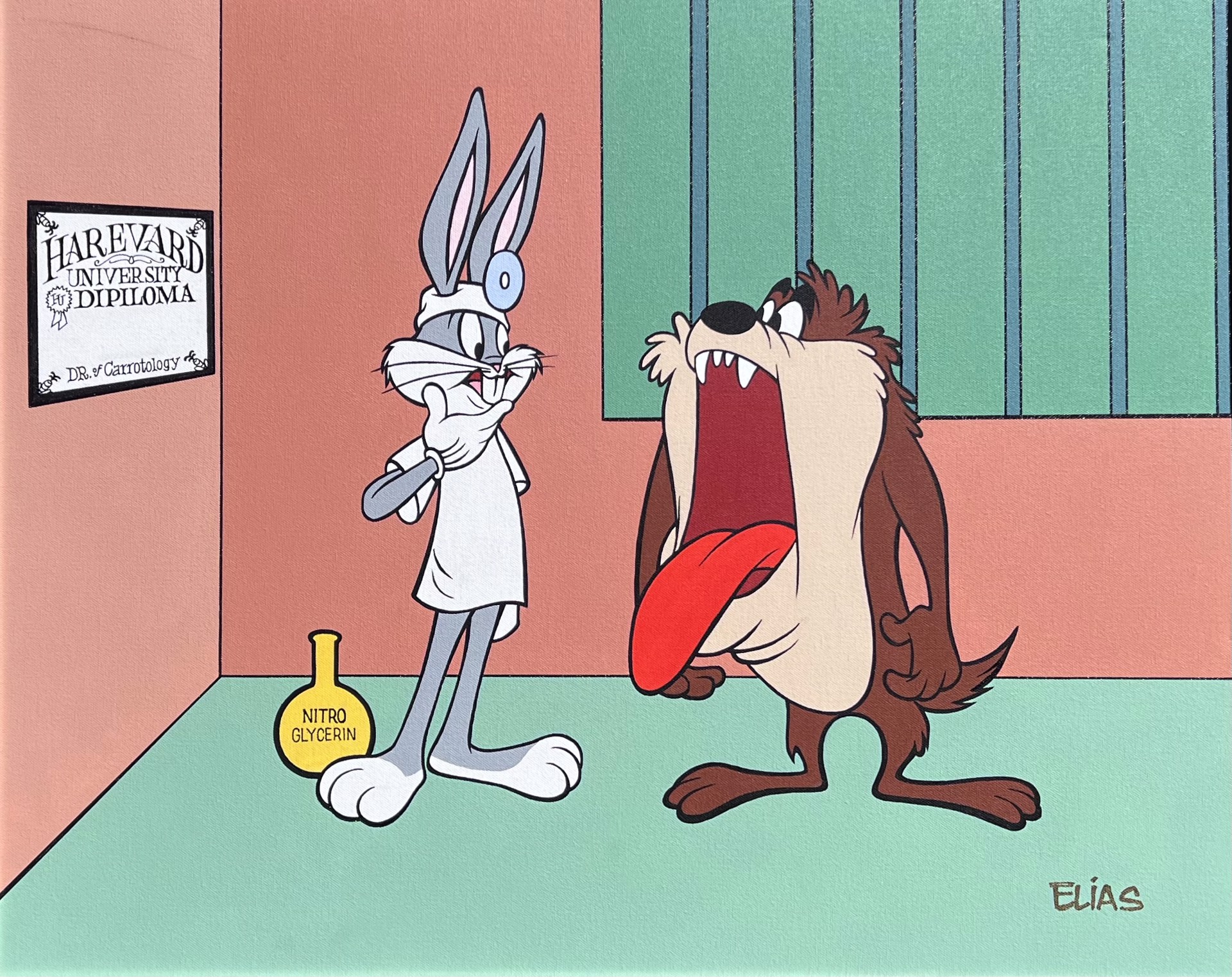 Bugs Bunny Doctor and Tasmanian Devil by Bob Elias (Chuck Jones Collection)
