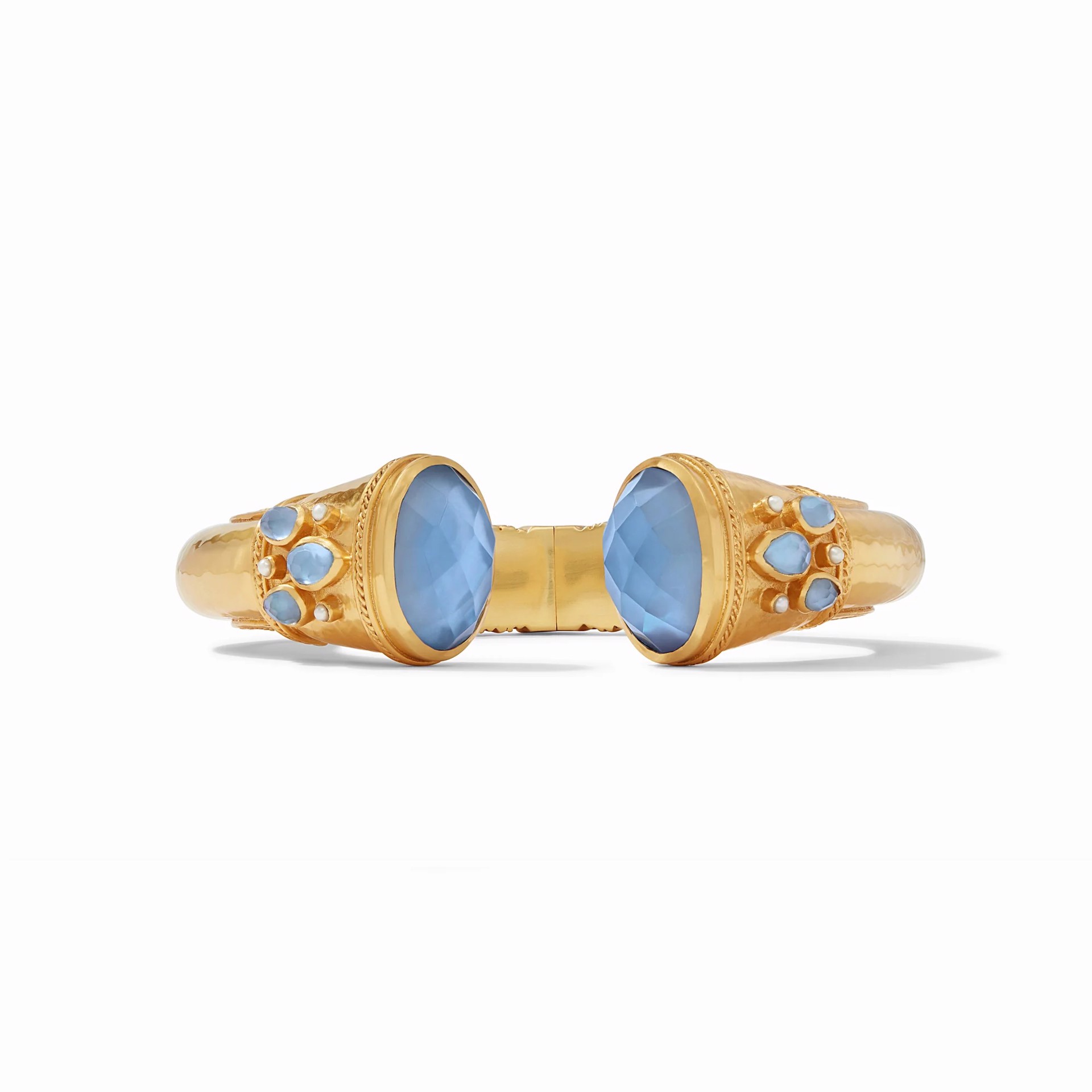 Cannes Cuff - Calcedony Blue by Julie Vos