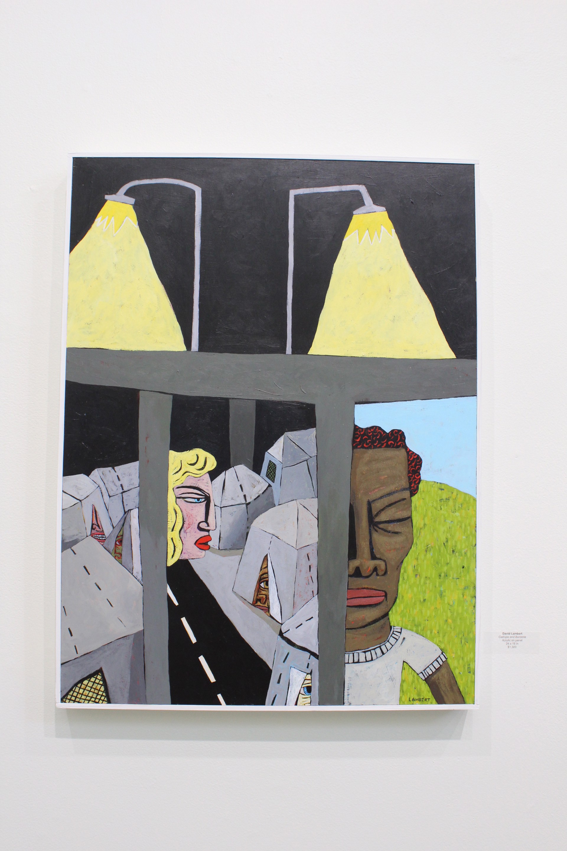 Calliope and Baronne by David Lambert