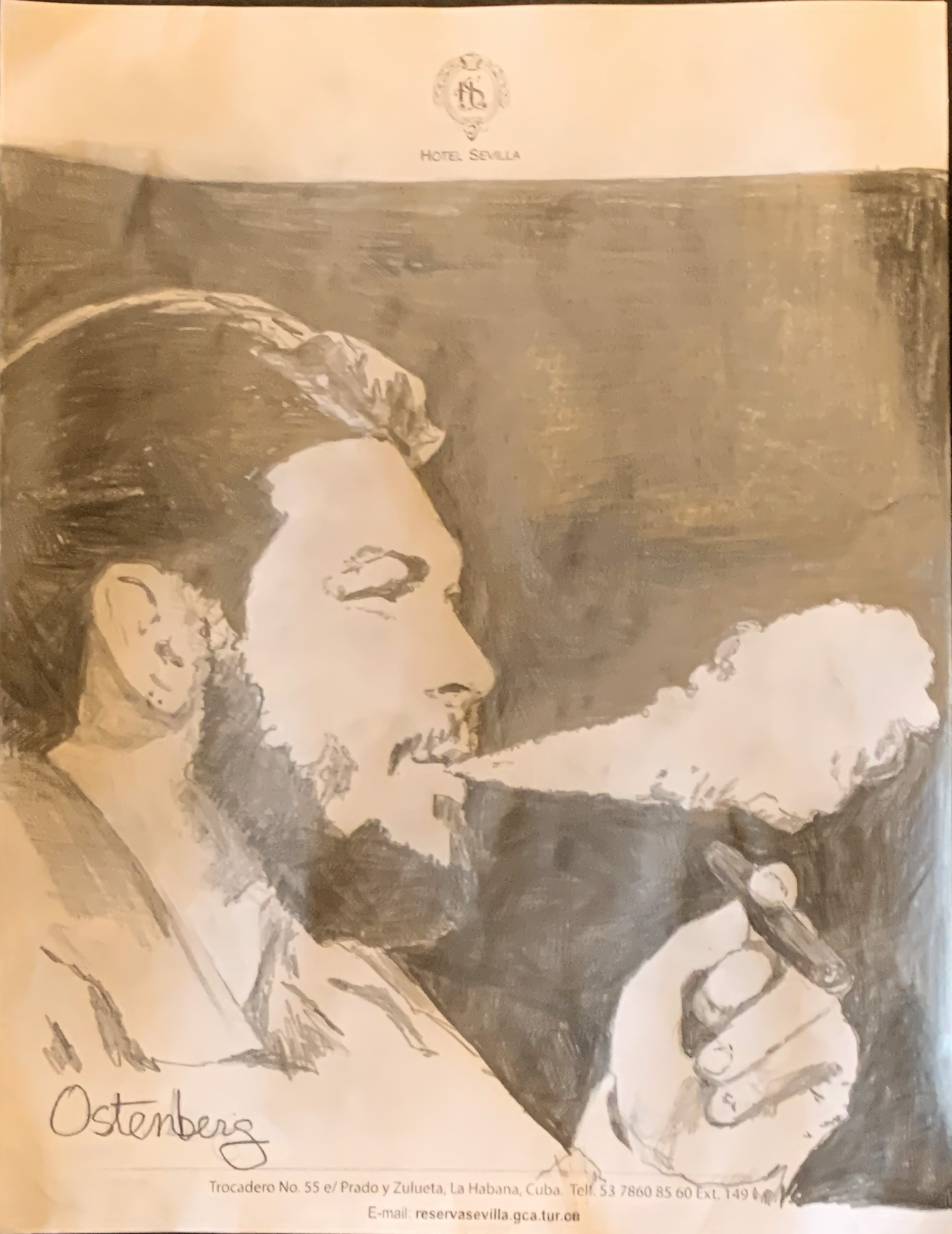 Che - Blowing Smoke by Thomas Ostenberg