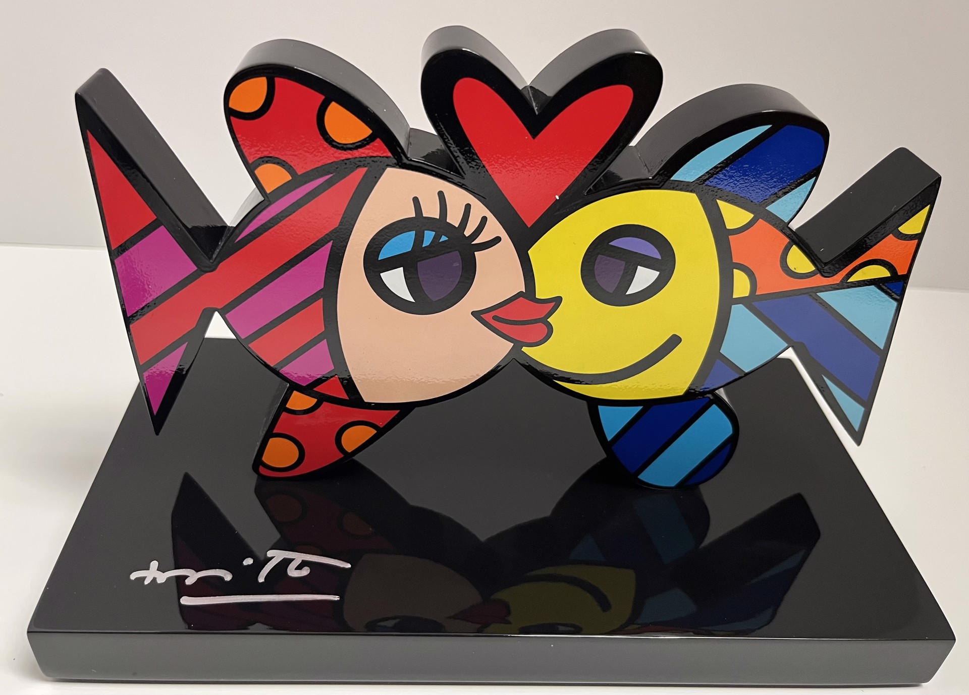 Deeply in Love by Romero Britto