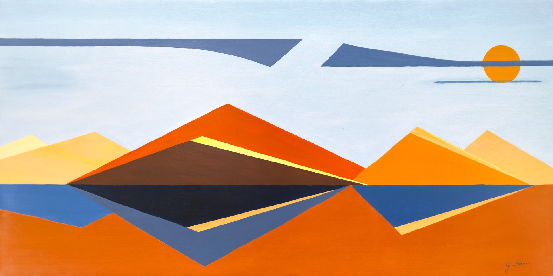 Desert Sun by Gail Haire
