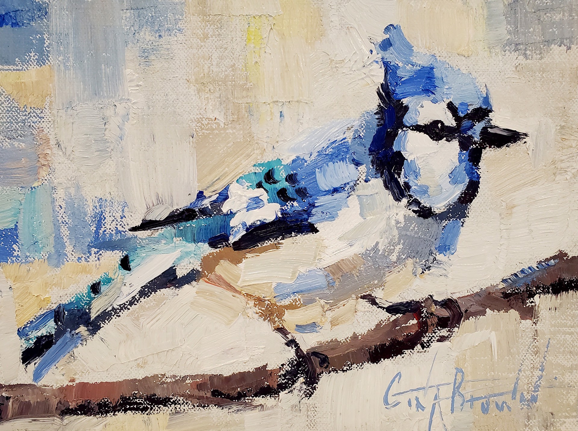 Blue Jay II by Gina Brown