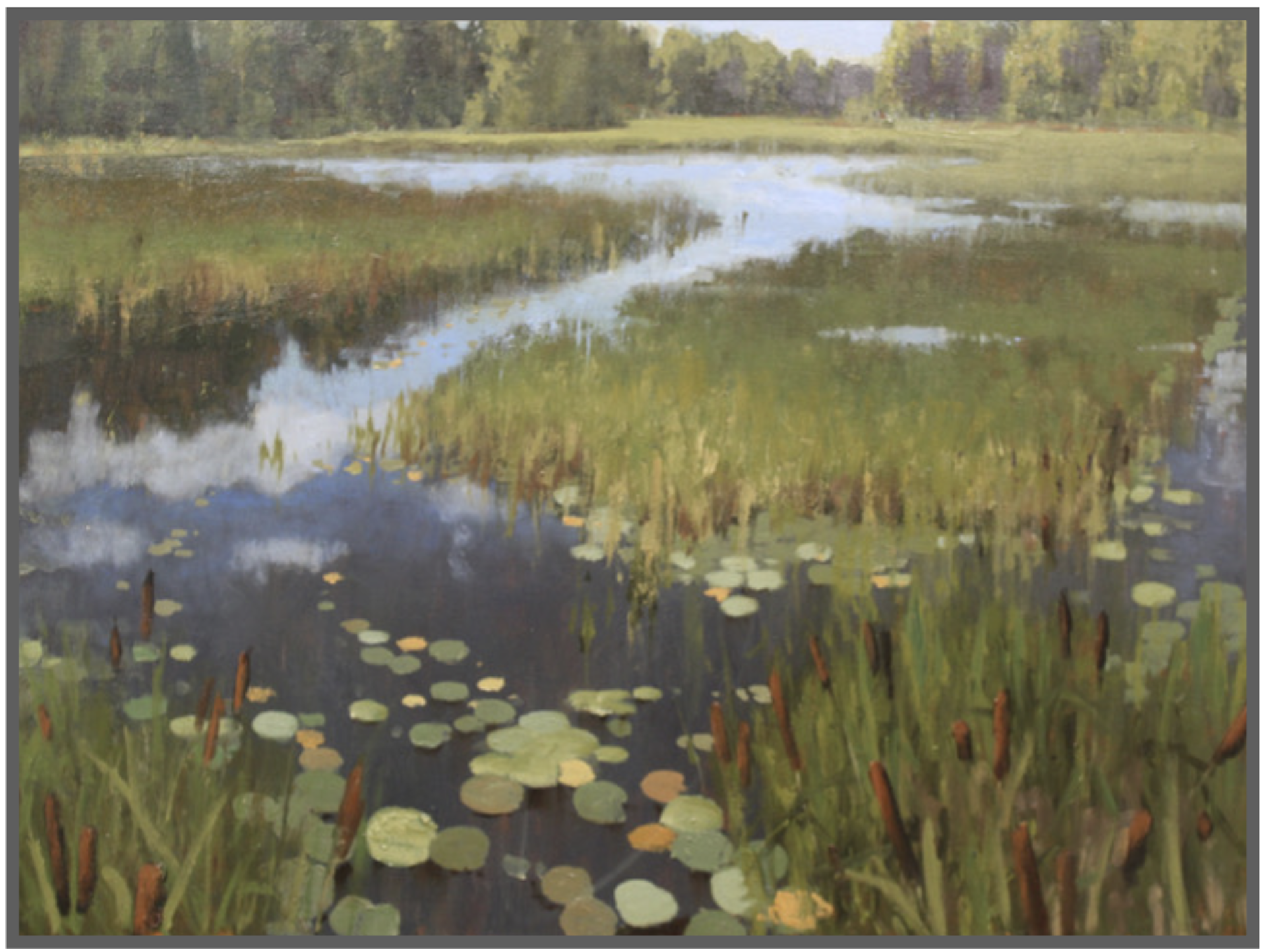 Morning Marsh by Roger Dale Brown
