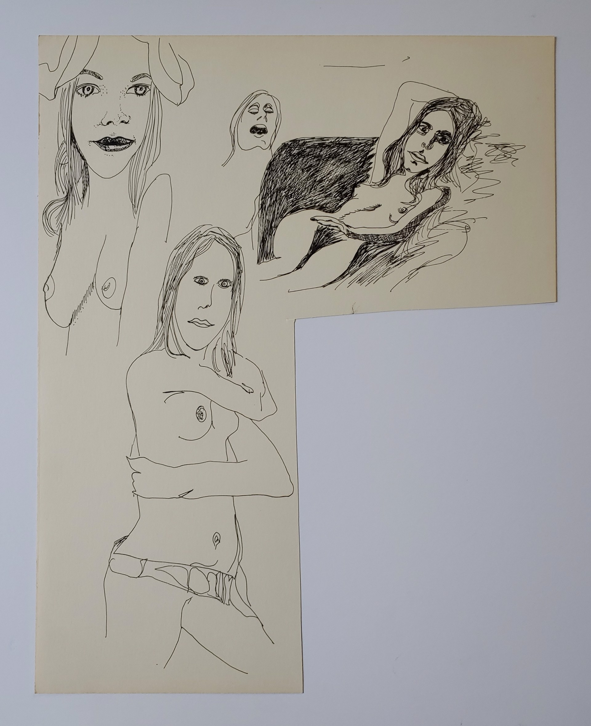 Nudes Sketch by David Amdur