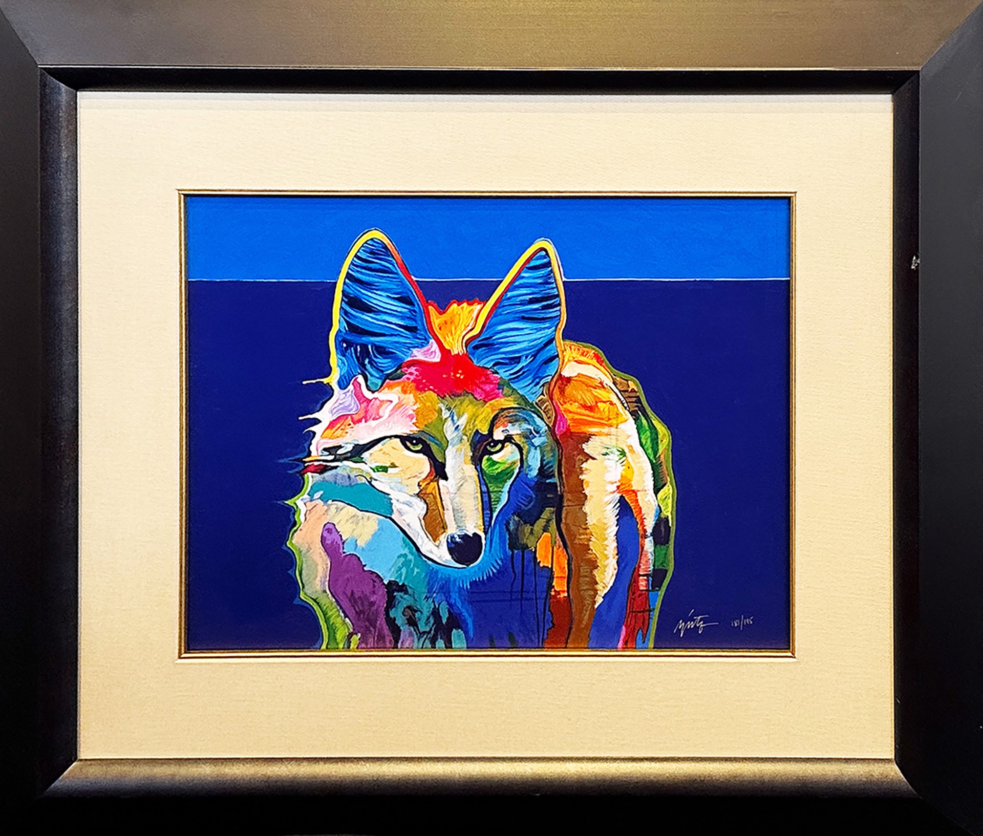 Female Coyote by John Nieto
