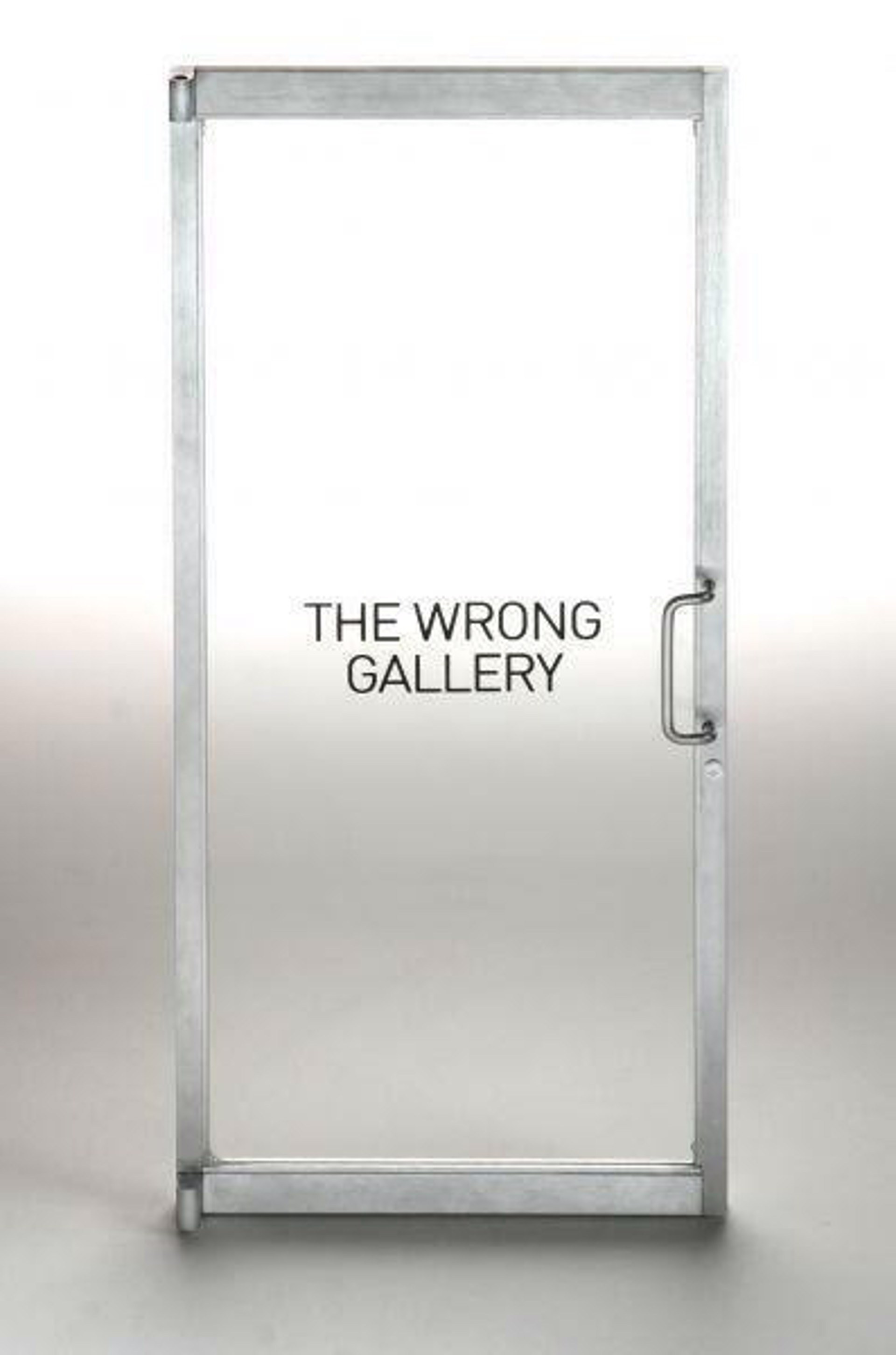 Wrong Gallery Door by Andreas Slominski by Maurizio Cattelan