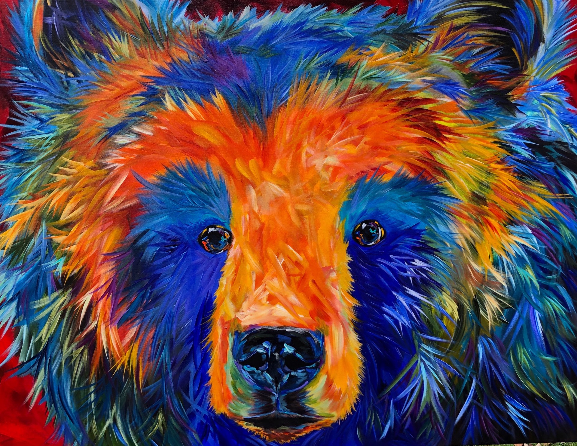 Represent Light Energy (SOLD) by LINDA ISRAEL