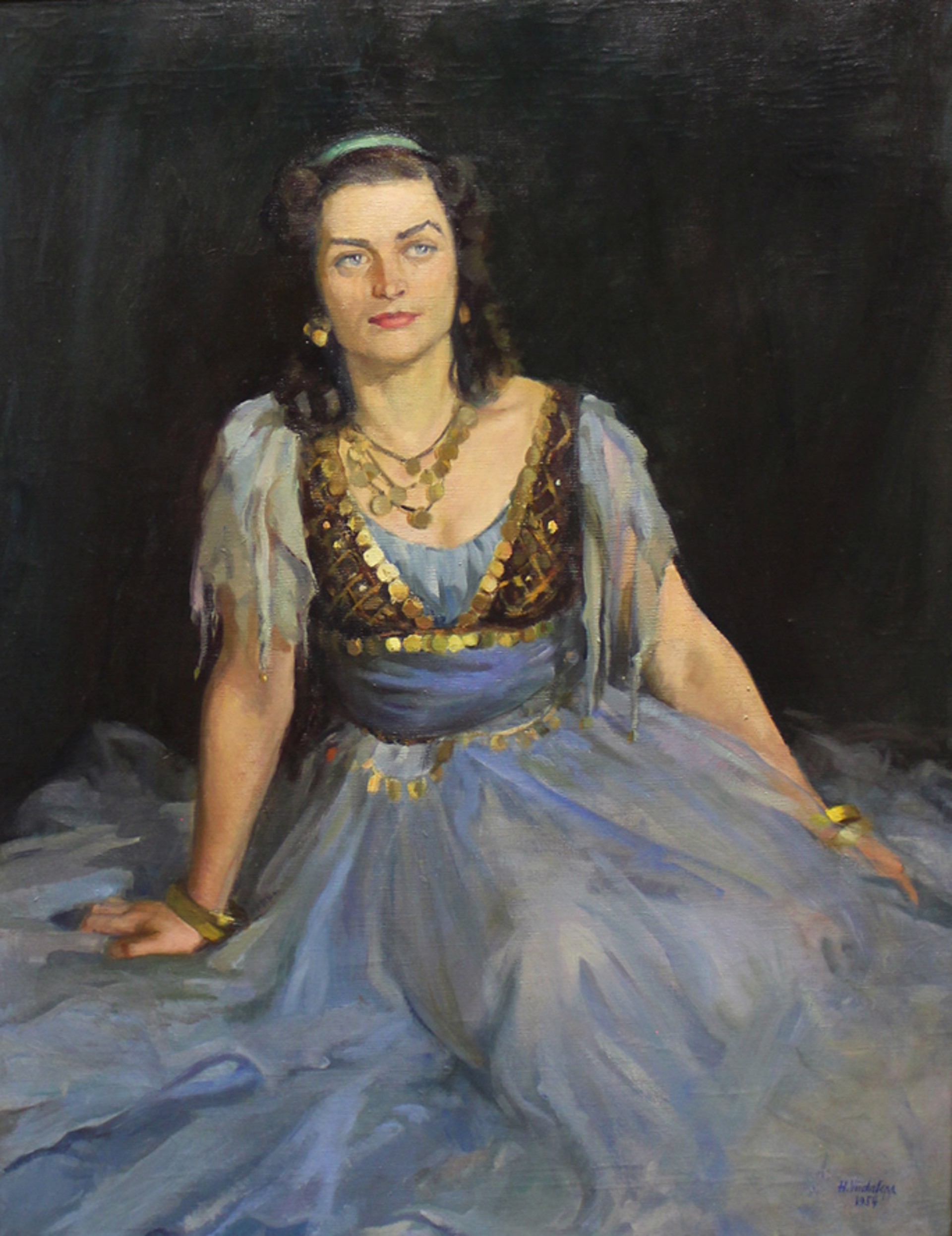 Portrait of Inge by Helve Viidalepp