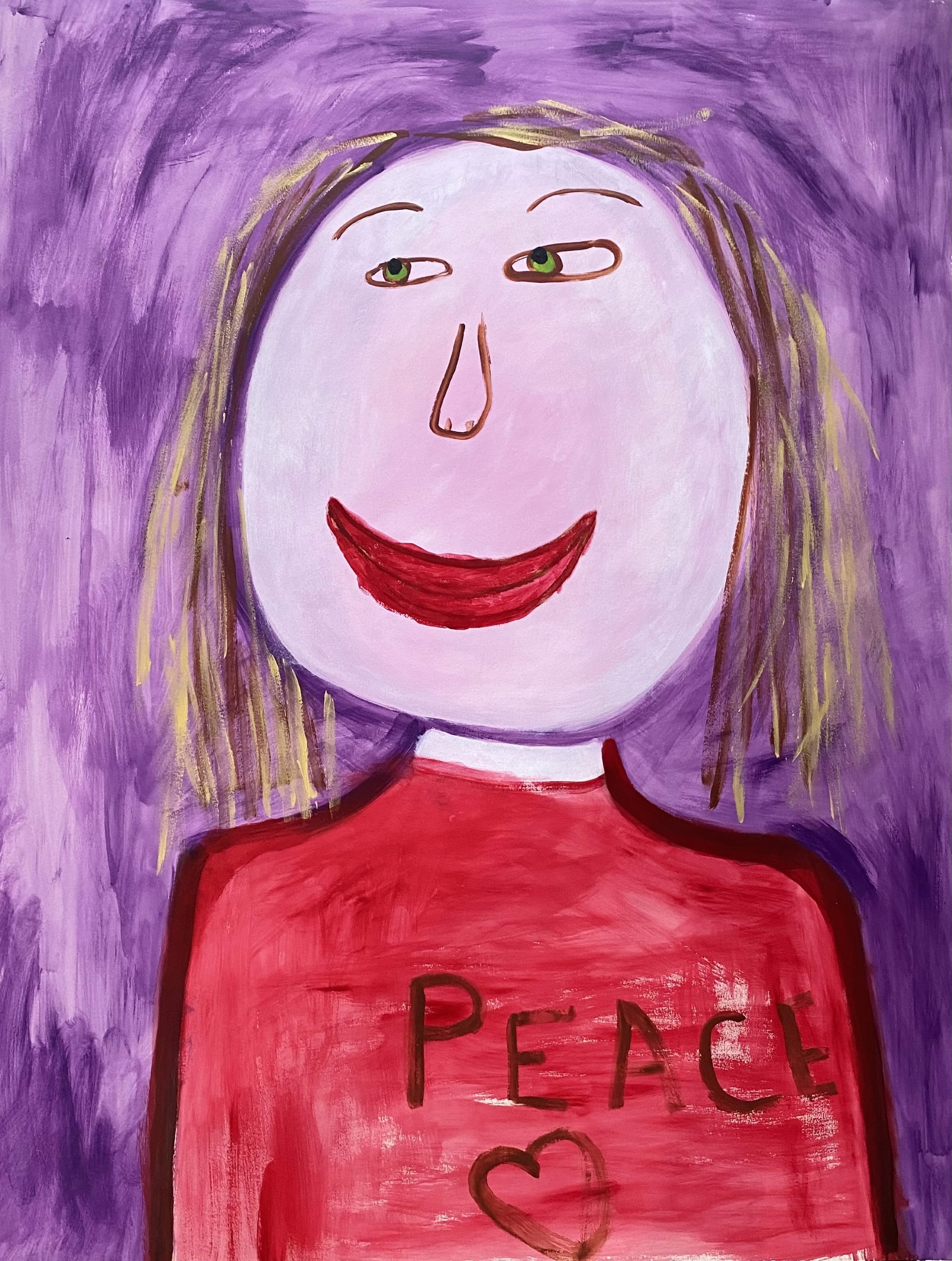 Self Portrait as a Child by Jill Slaymaker