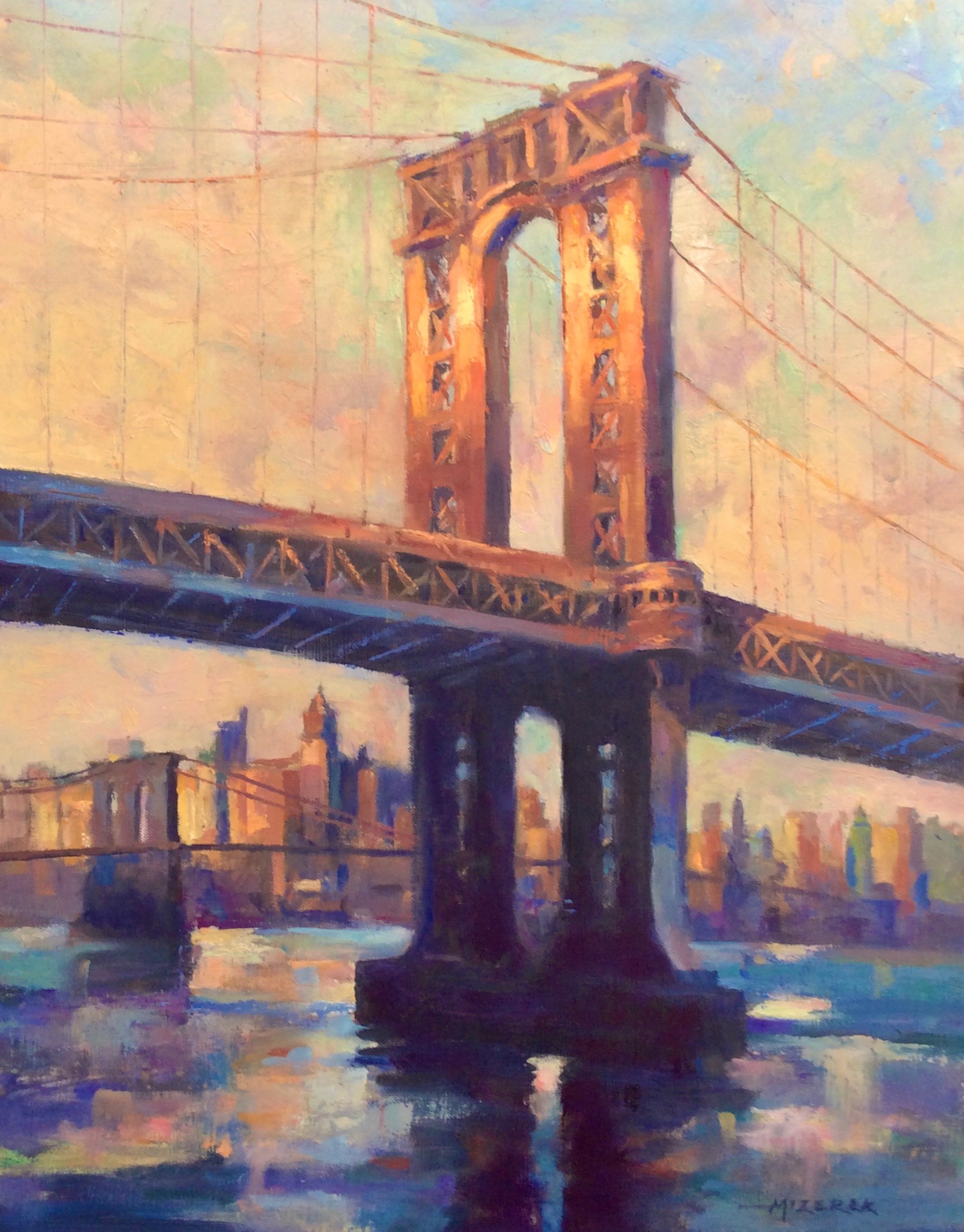 "Manhattan Bridge" by Leonard Mizerek