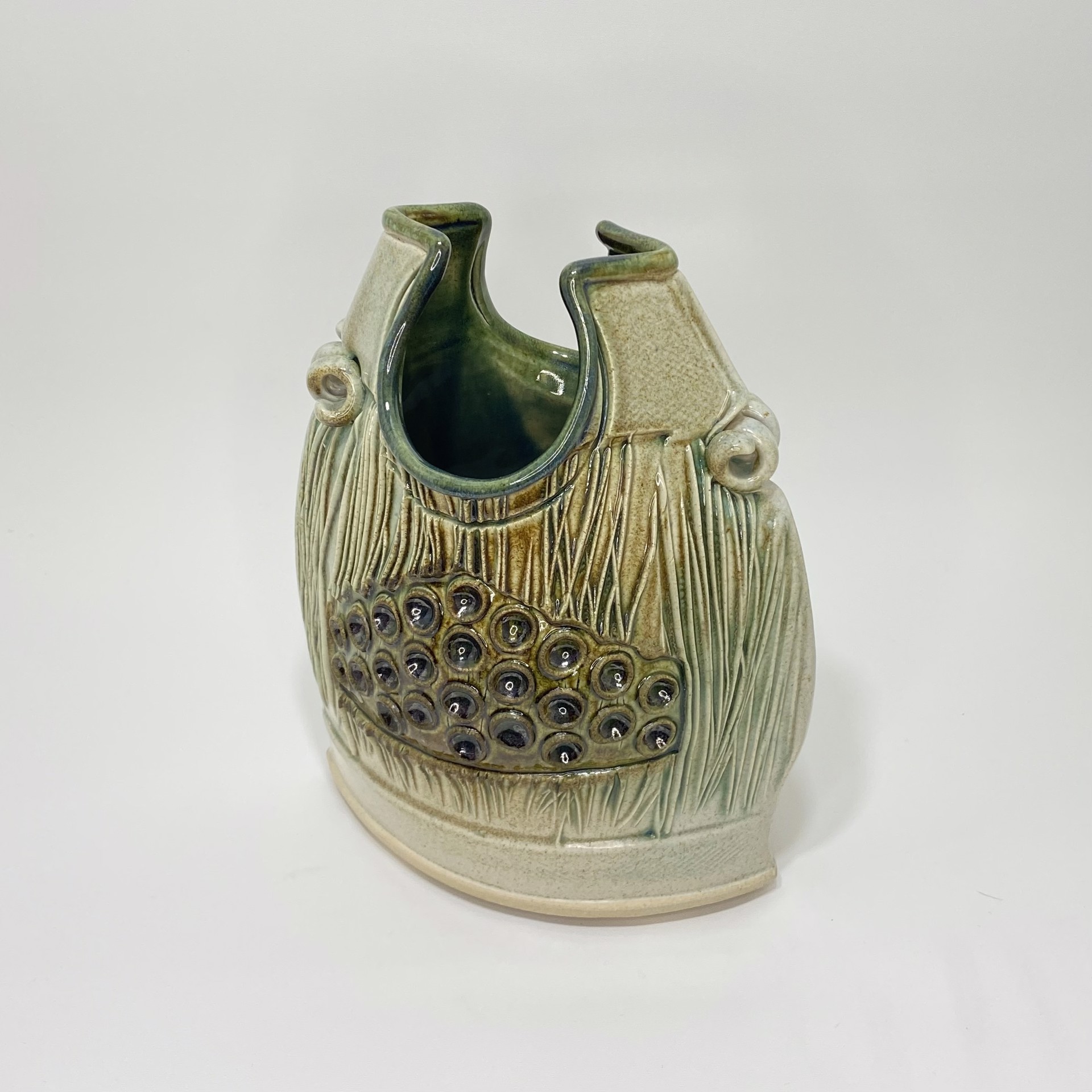 Illuminate Vase w/ Curved Top by Sandra Blain