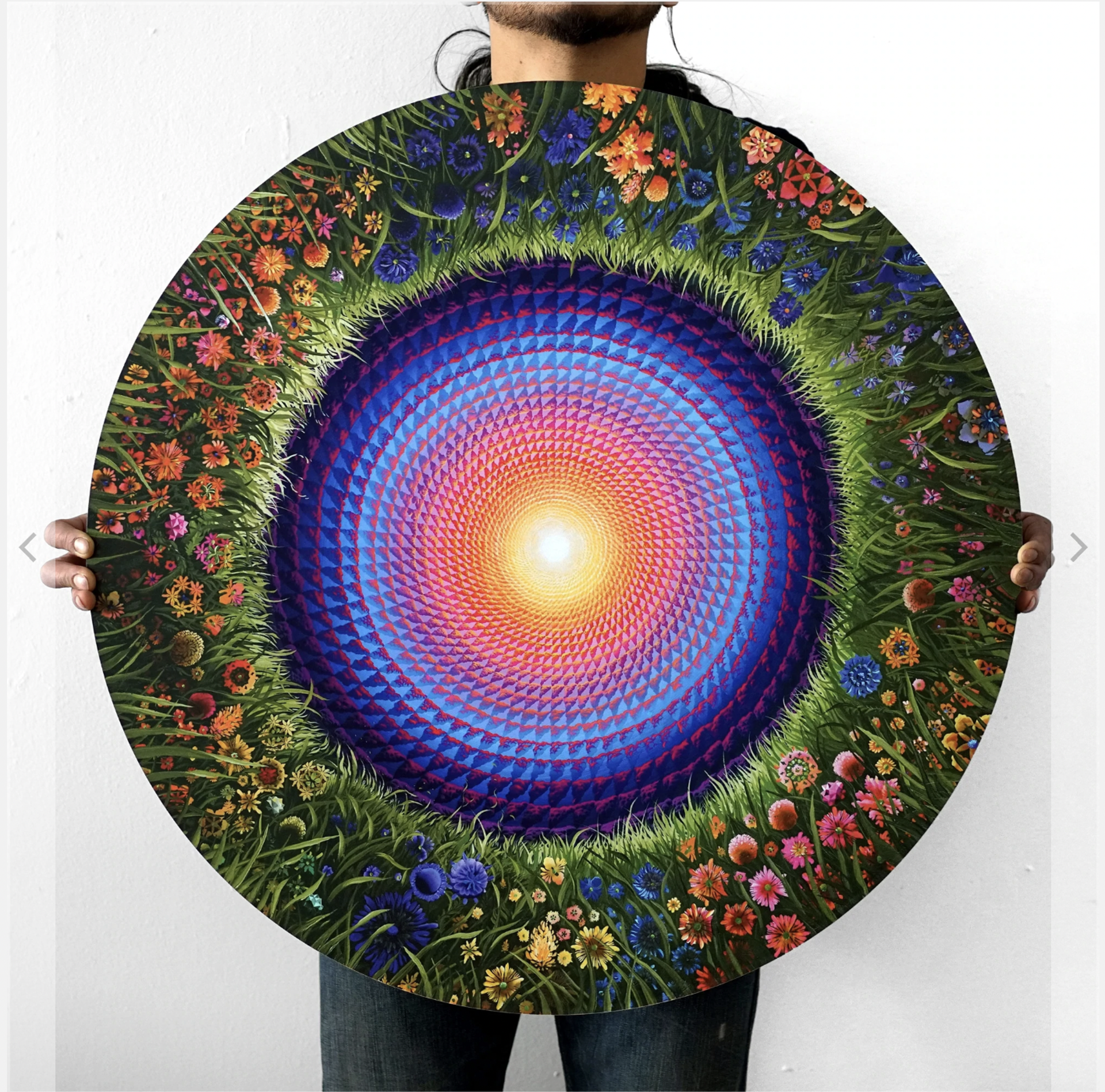 Flower Mandala (Print) by Justin Lovato