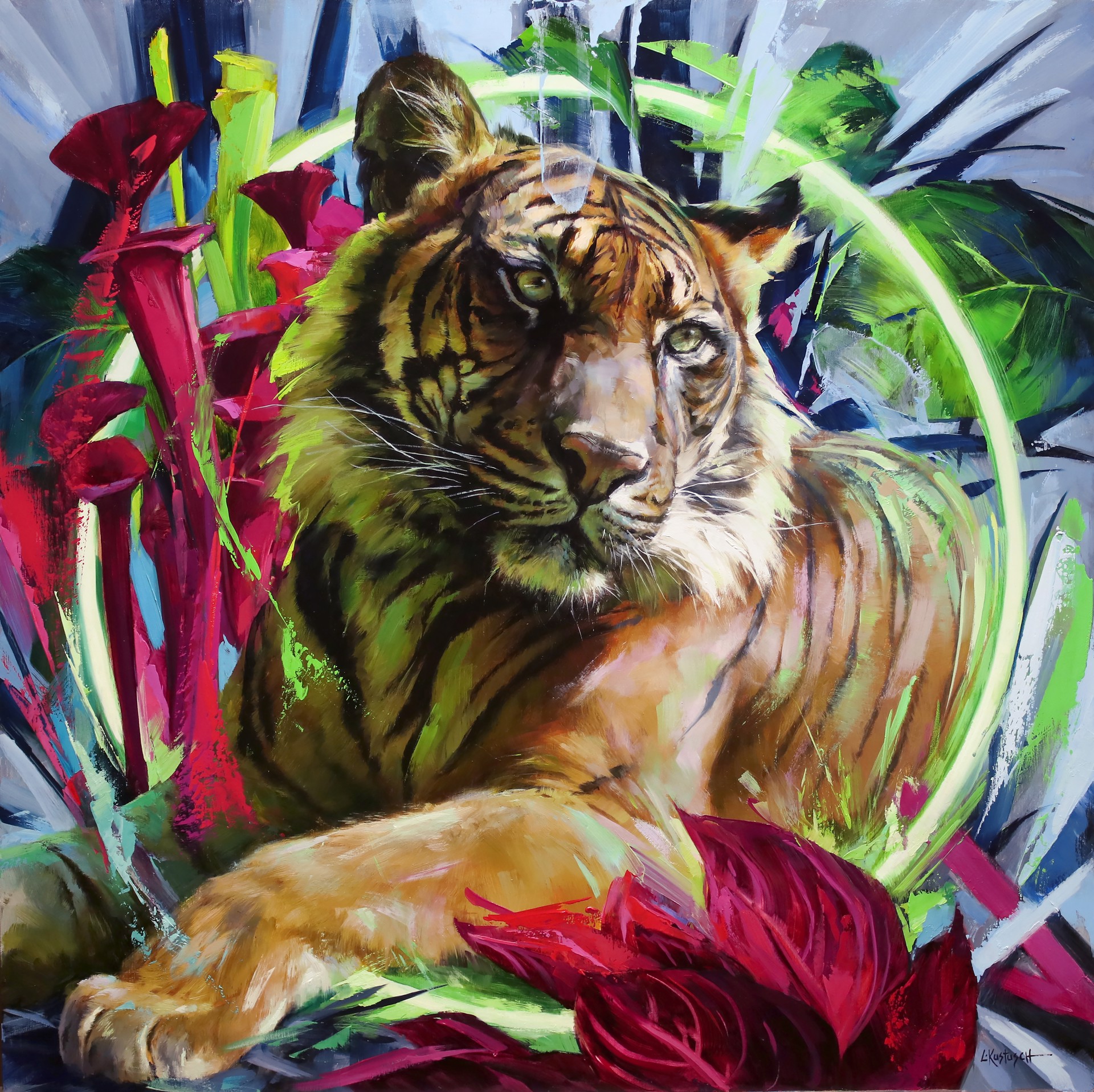 The Sumatran Tiger by Lindsey Kustusch