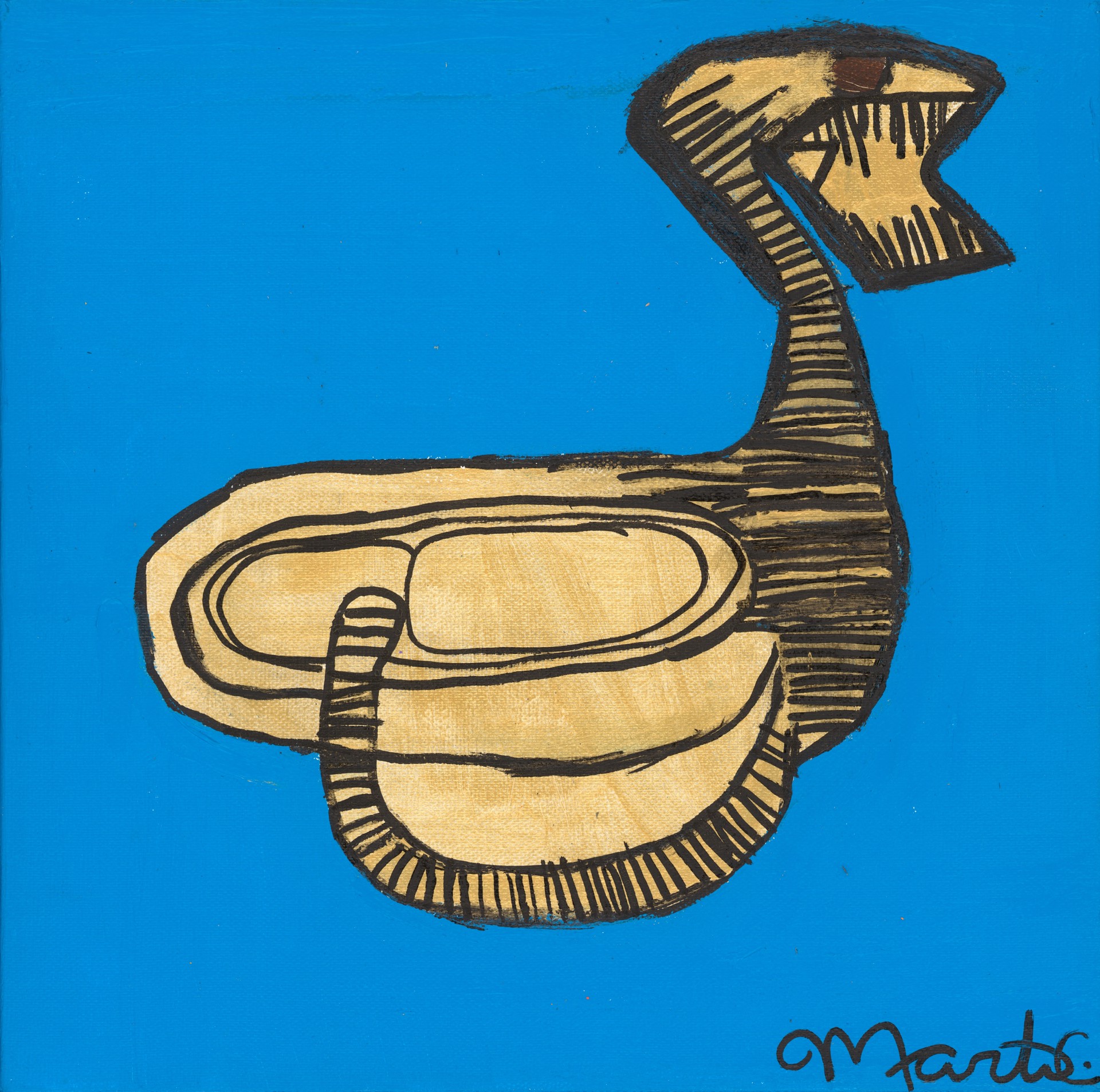 Golden Snake by Marti Clark