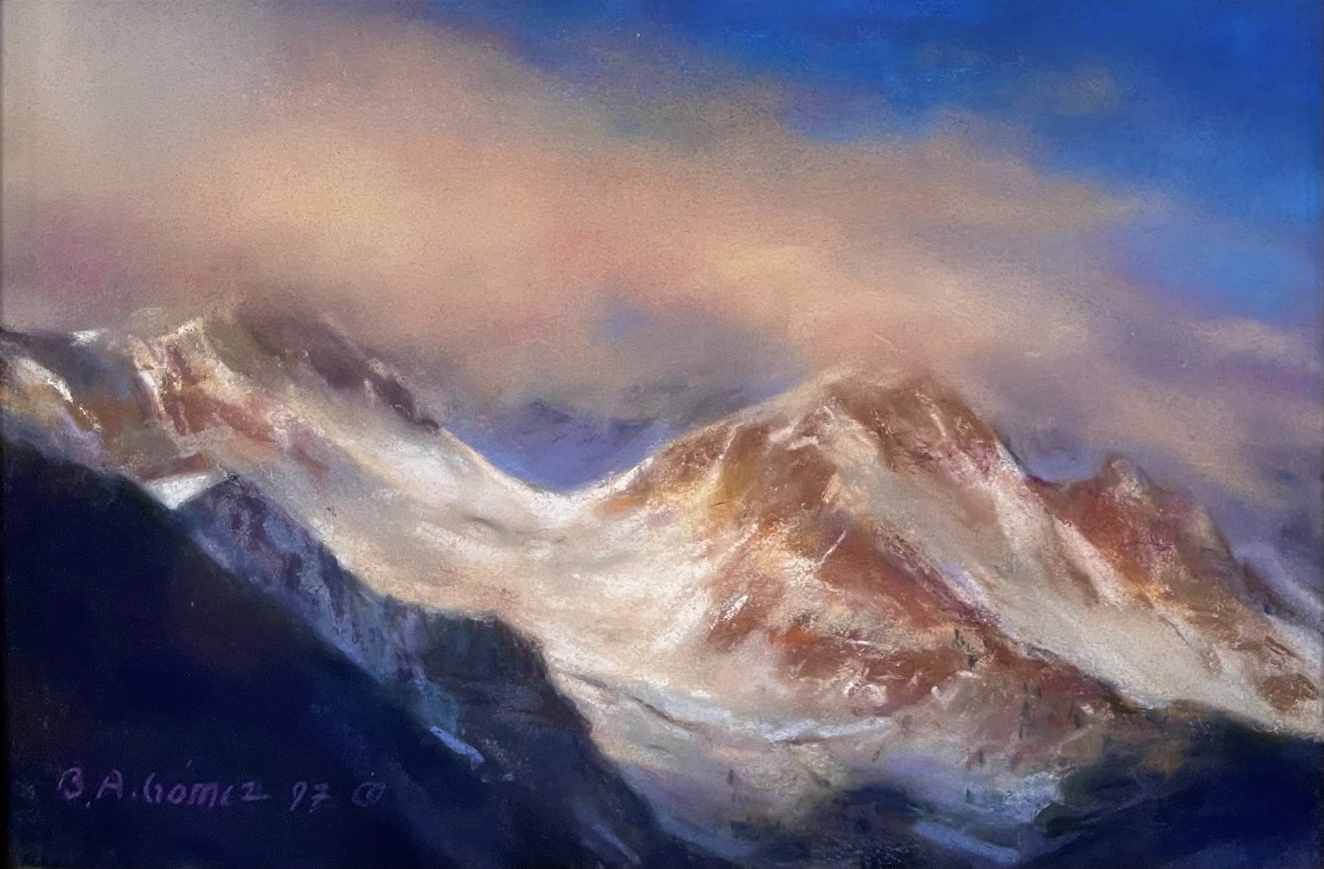 Mountain Peaks by Bruce A Gomez