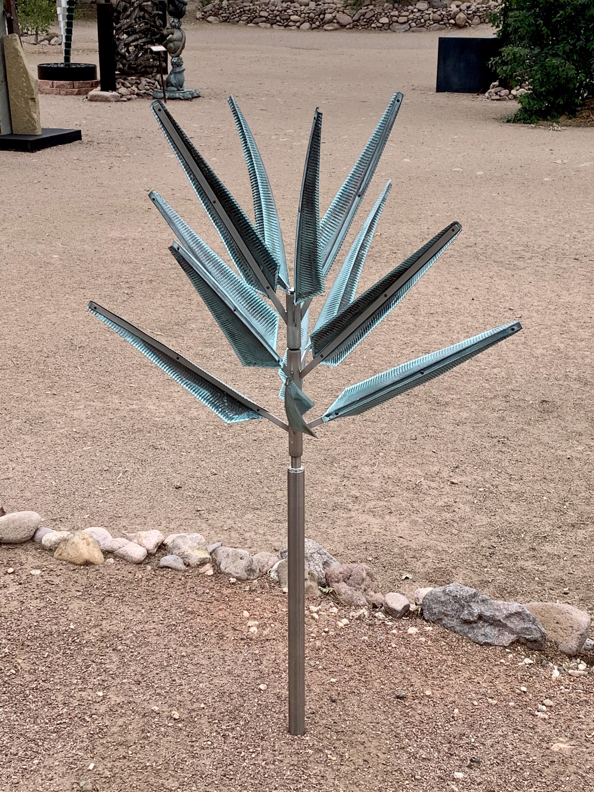 Yucca by Mark White Wind Sculpture