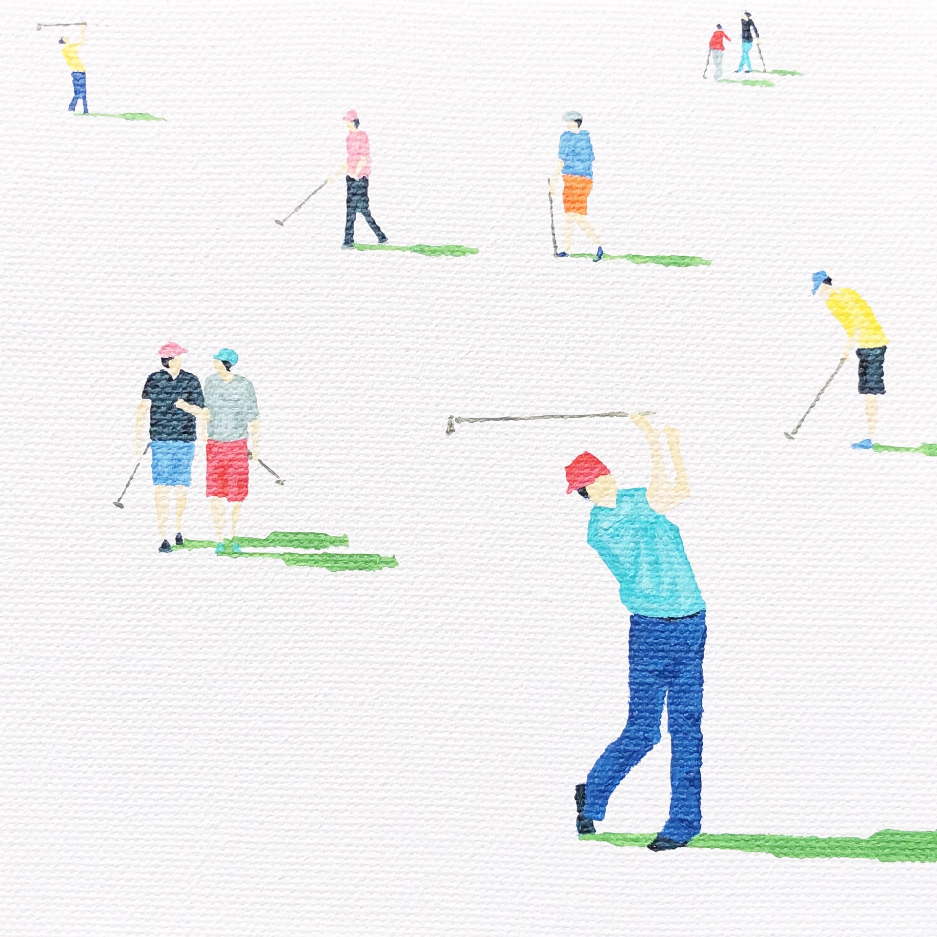 Golfers Nano 10 by Stephanie Ho