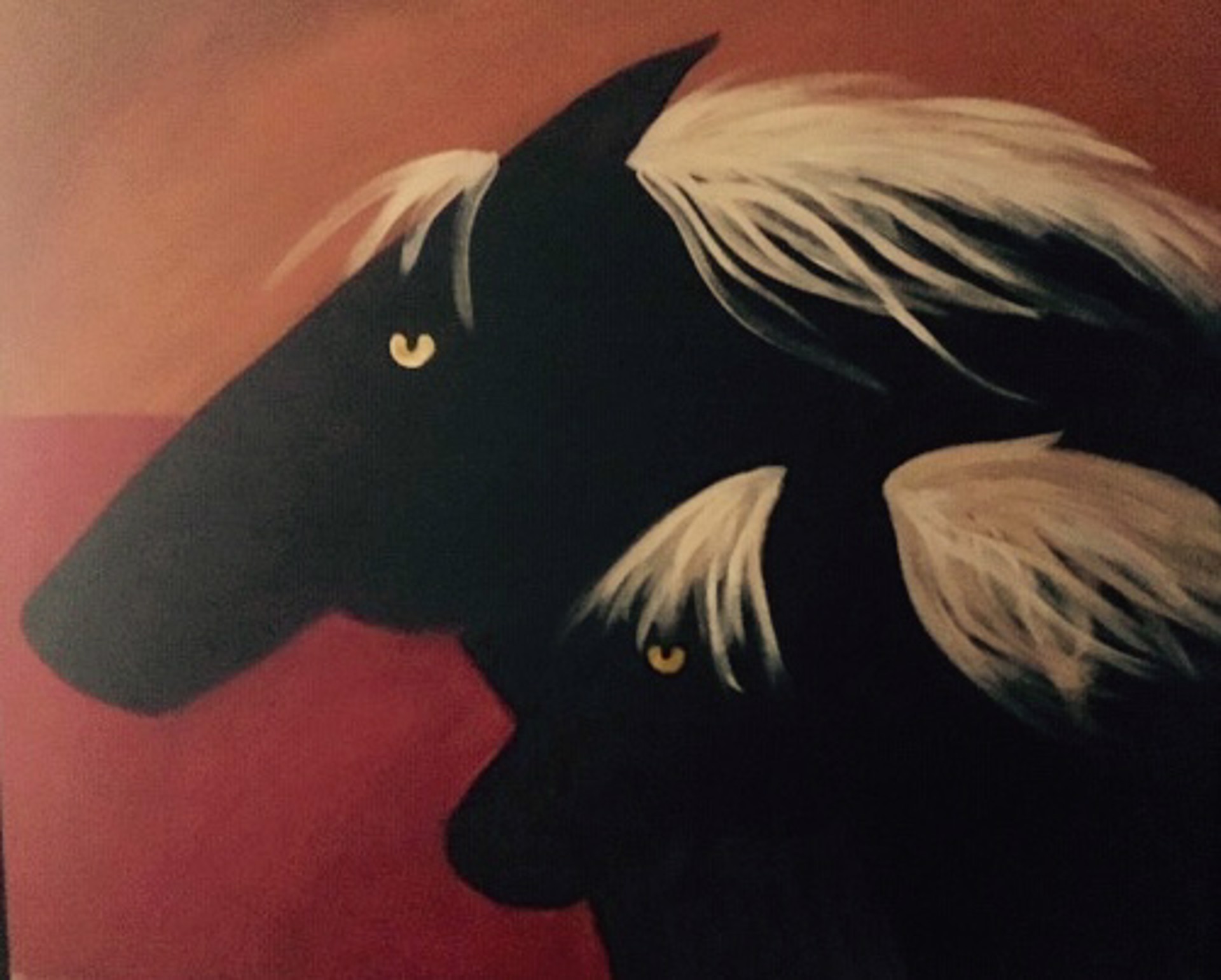 Black Stallions by Carole LaRoche