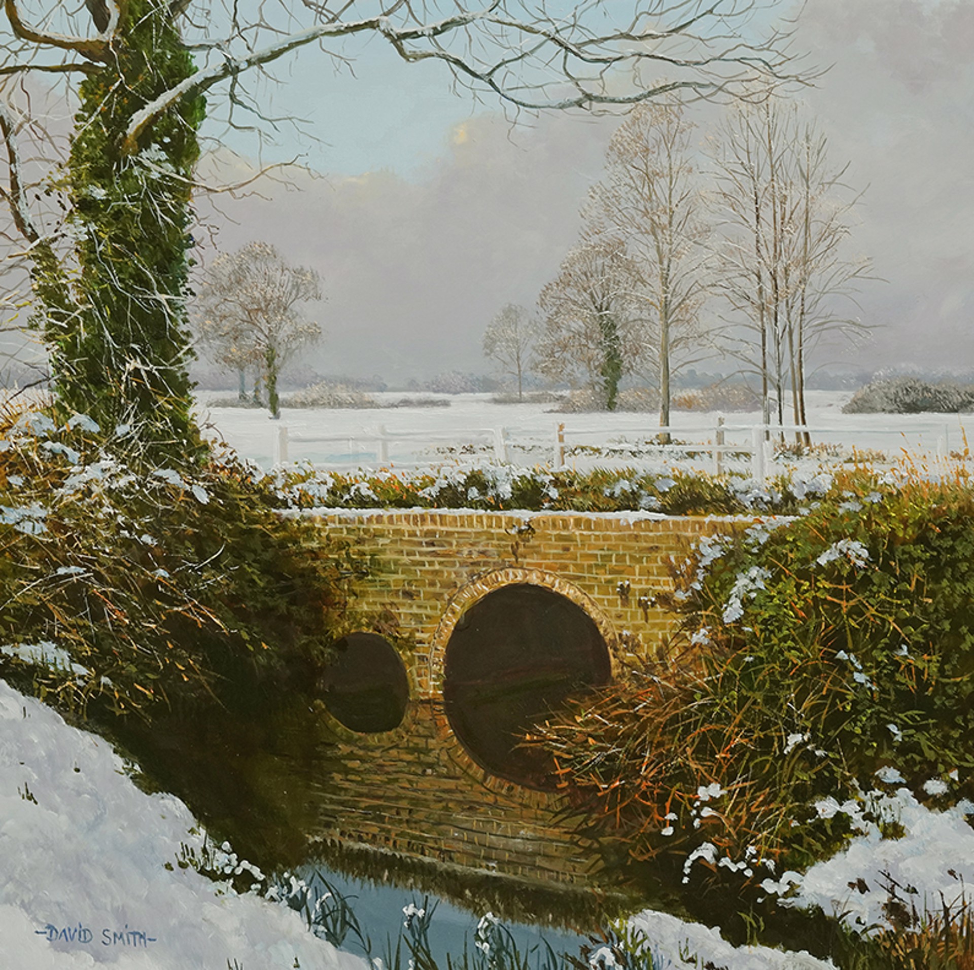 Winter at Cock Clarkes by David Smith